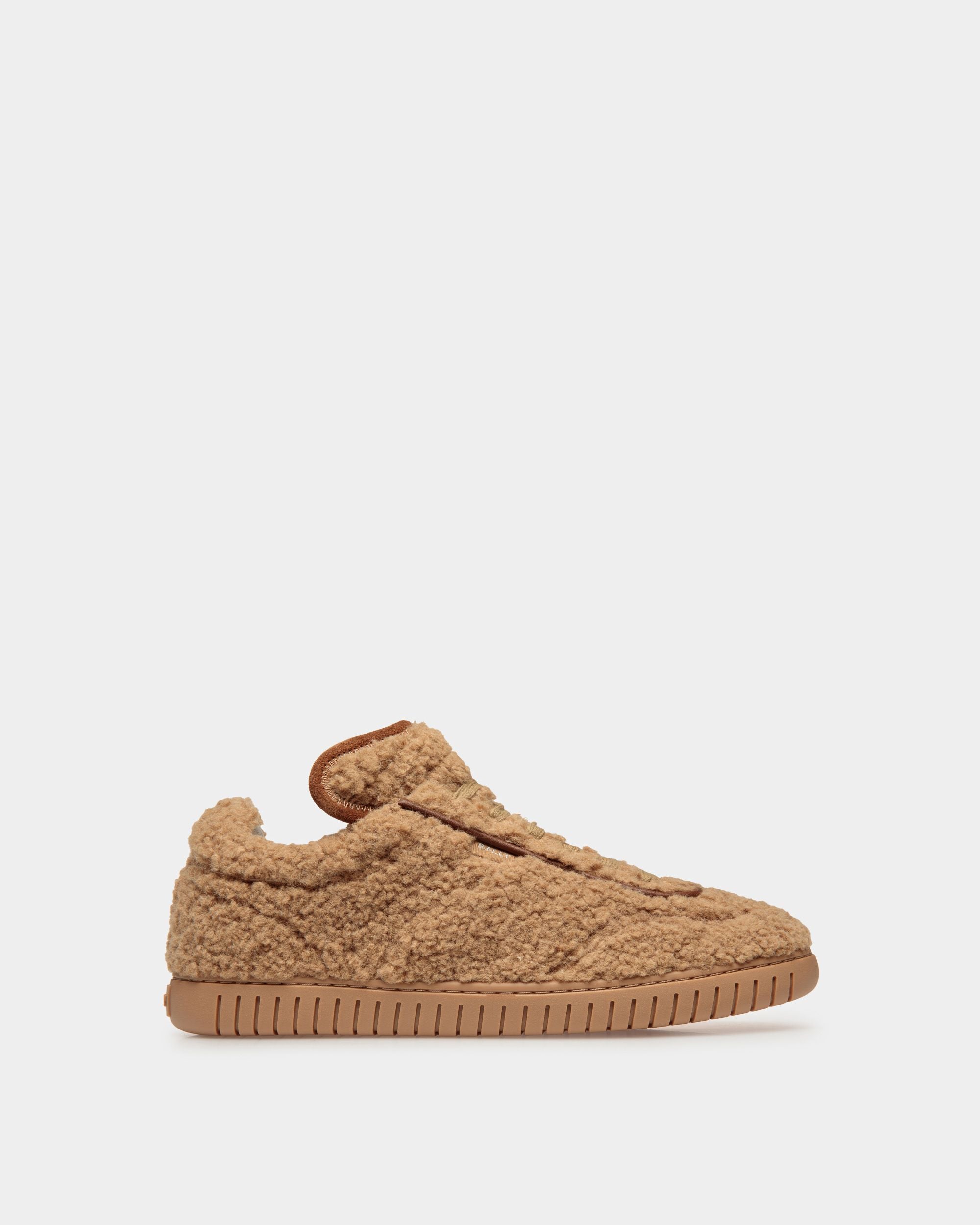 Player Sneakers In Brown Synthetic Fur - Men's - Bally - 01