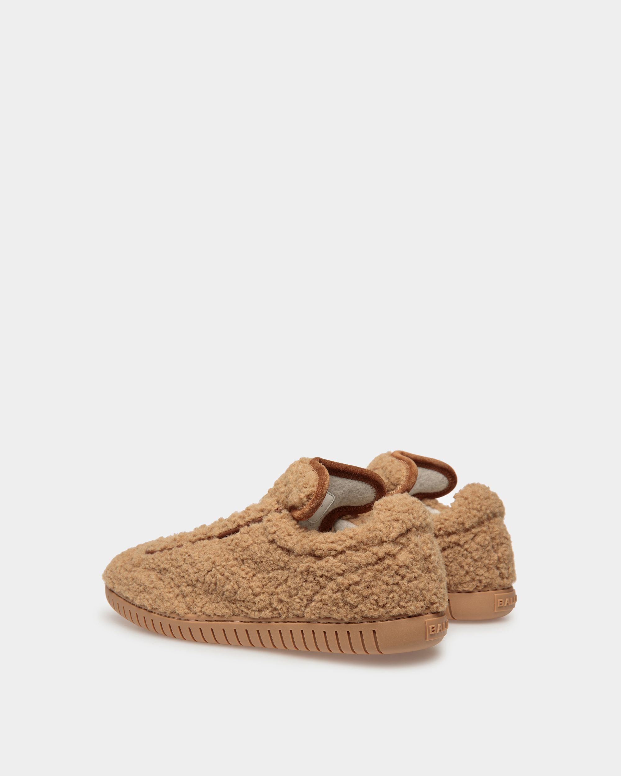 Player Sneakers In Brown Synthetic Fur - Men's - Bally - 03