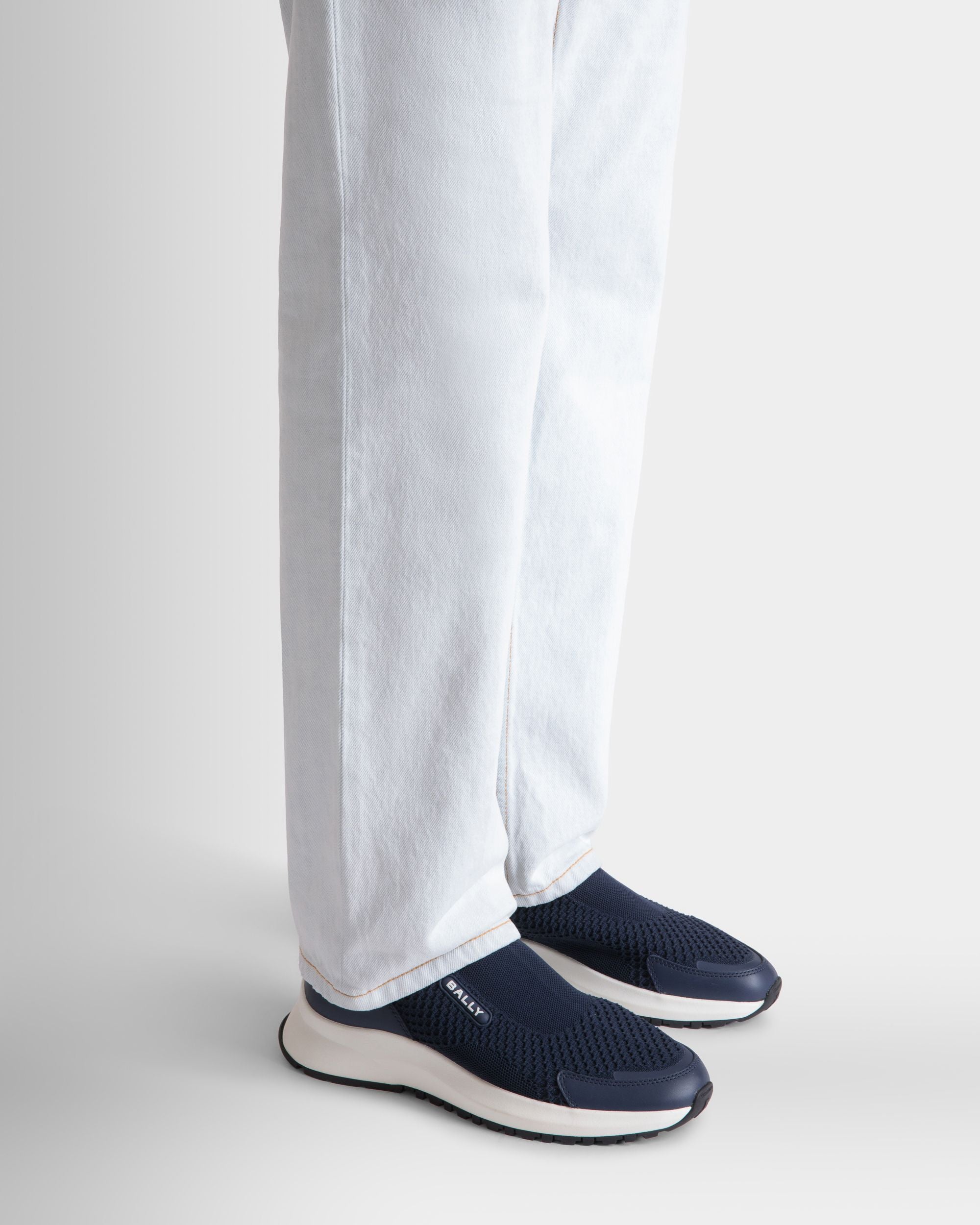 Outline Sneaker in Knit Fabric - Men's - Bally - 02