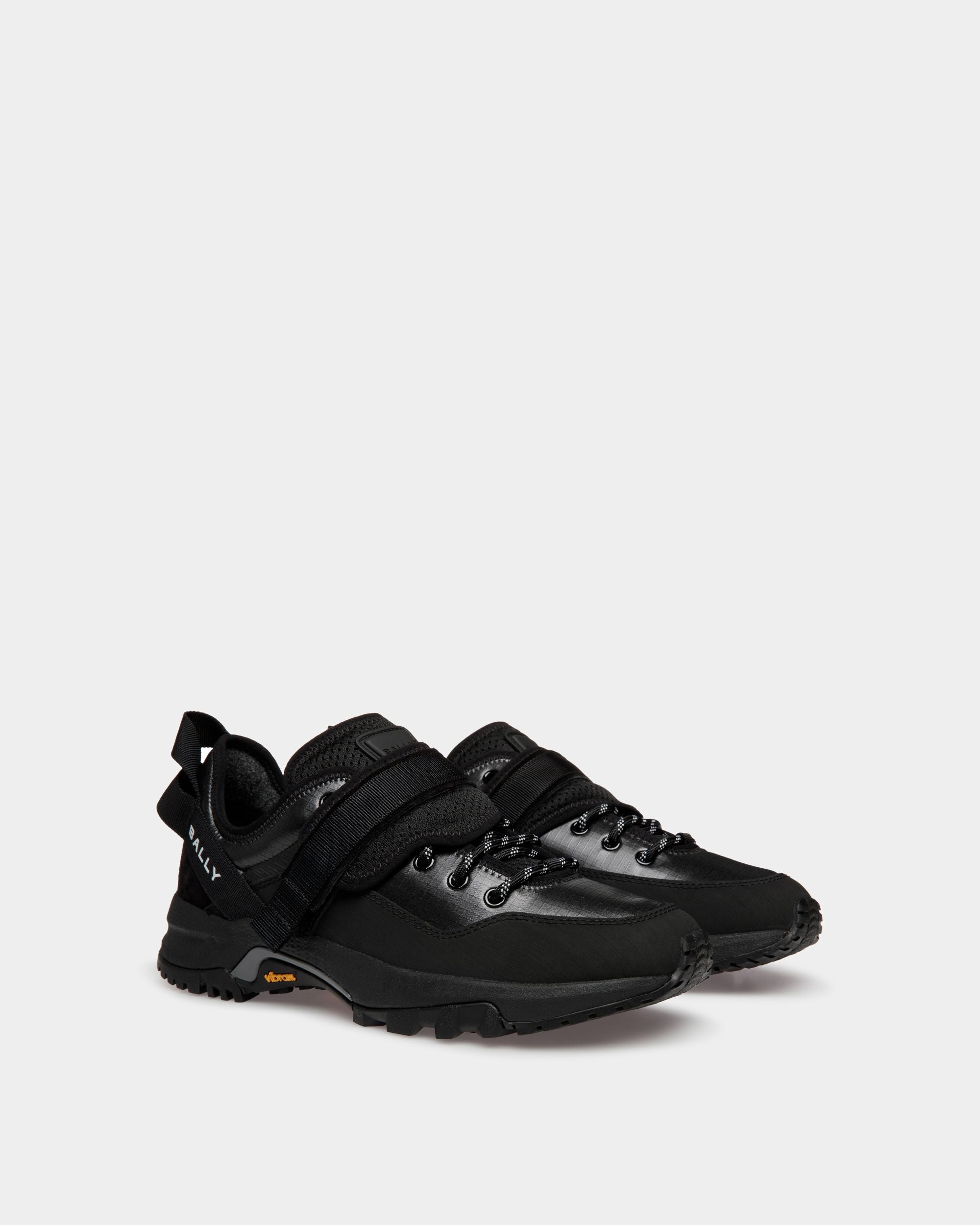 Faster Sneaker In Black Nylon - Men's - Bally - 03