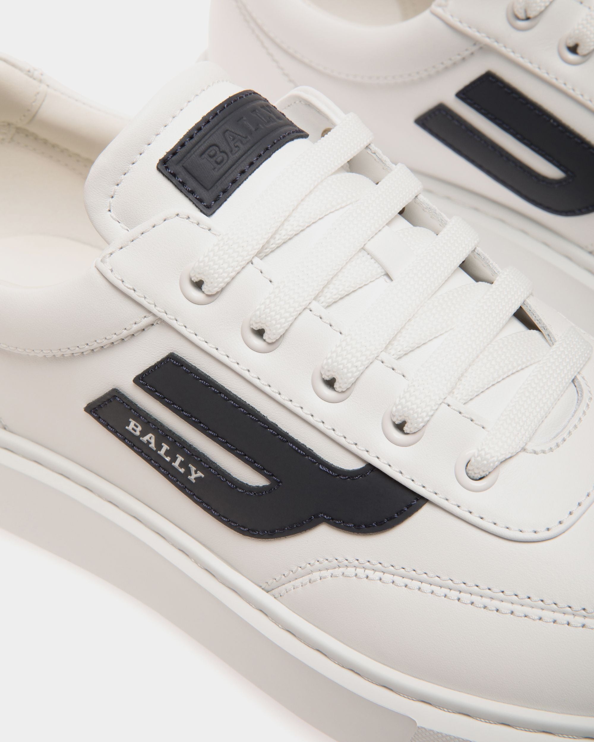 Sneaker In Grey  Leather - Men's - Bally - 05