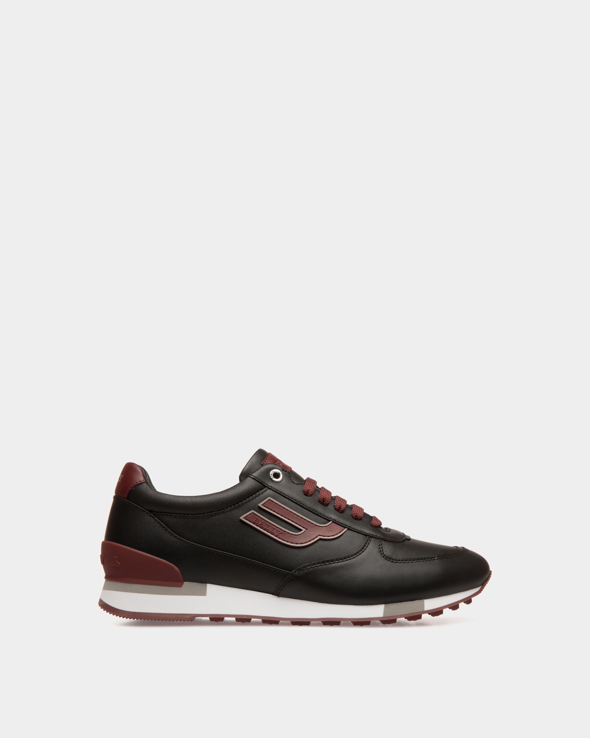 Sneaker In White  Leather - Men's - Bally - 01