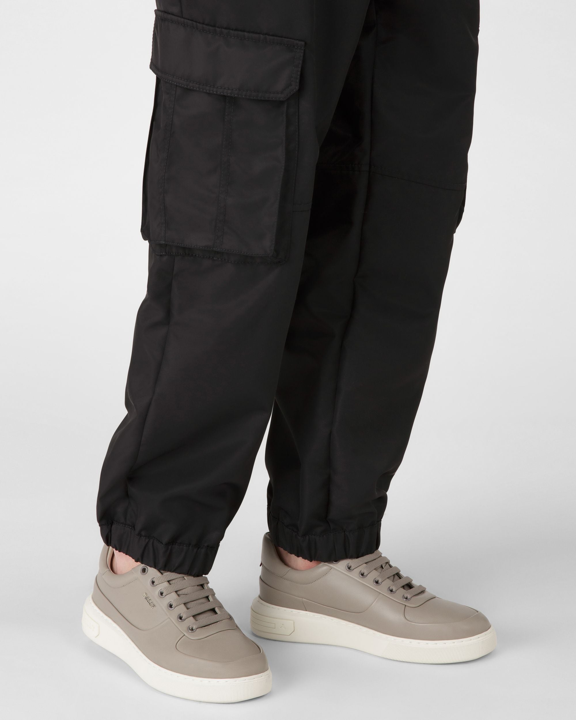 Manny Leather Sneakers In Grey - Men's - Bally - 07
