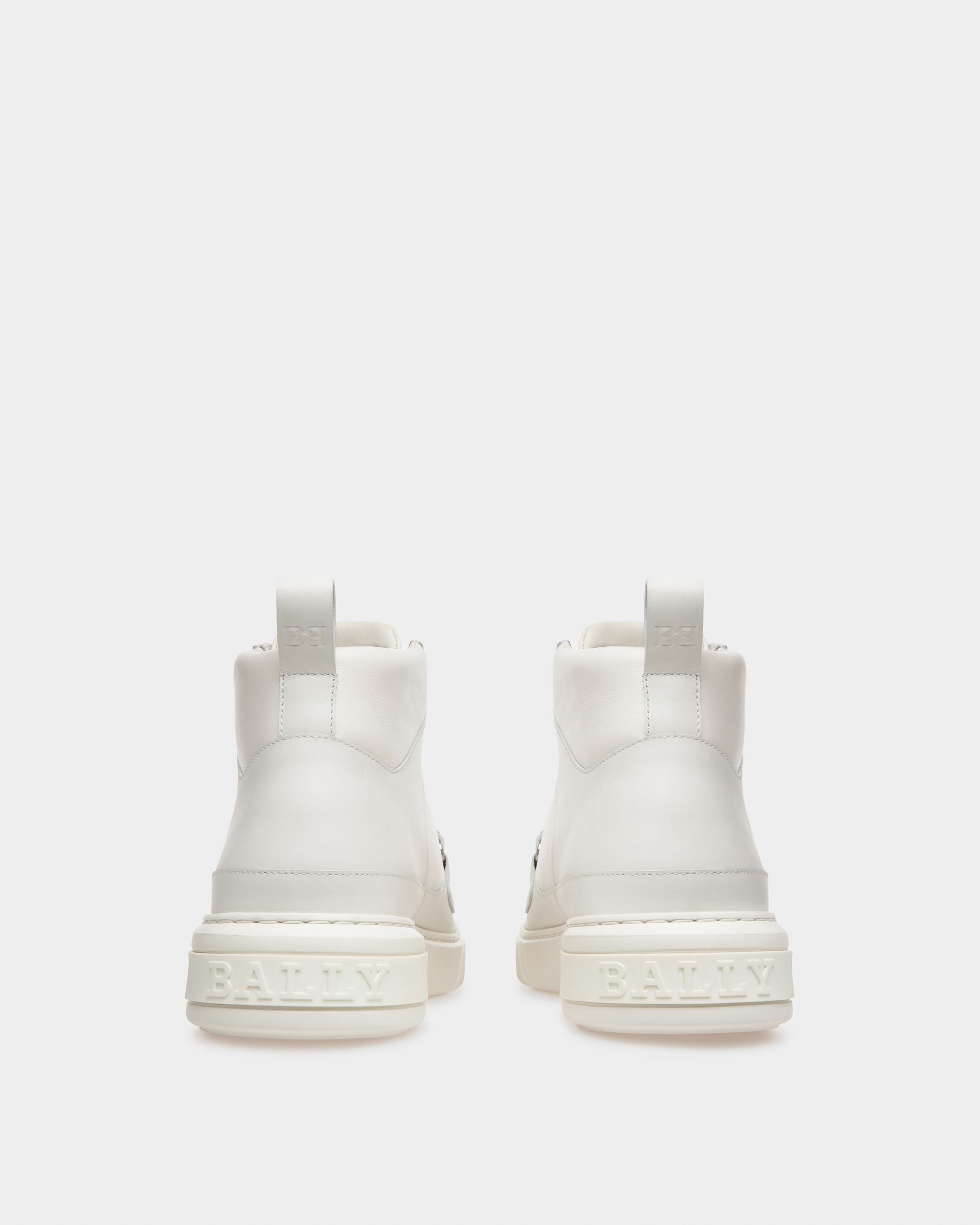 Merryk Leather Sneakers In White - Men's - Bally - 04