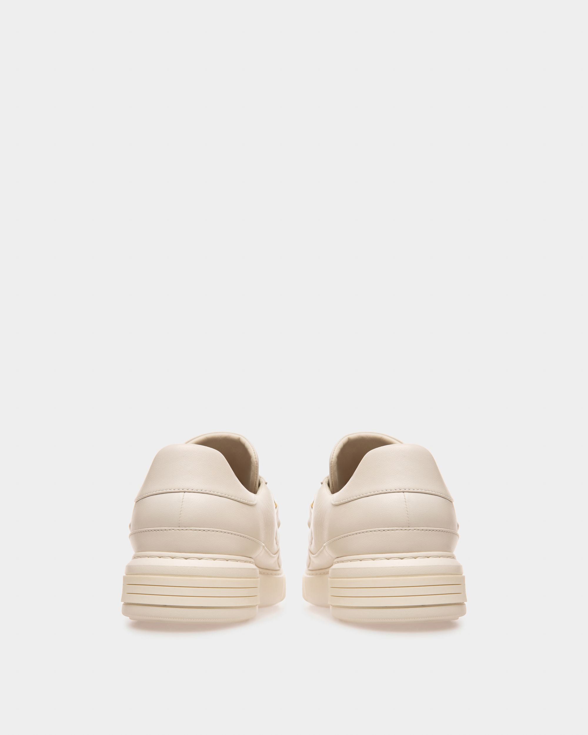 Maylor Leather Sneakers In White - Men's - Bally - 04