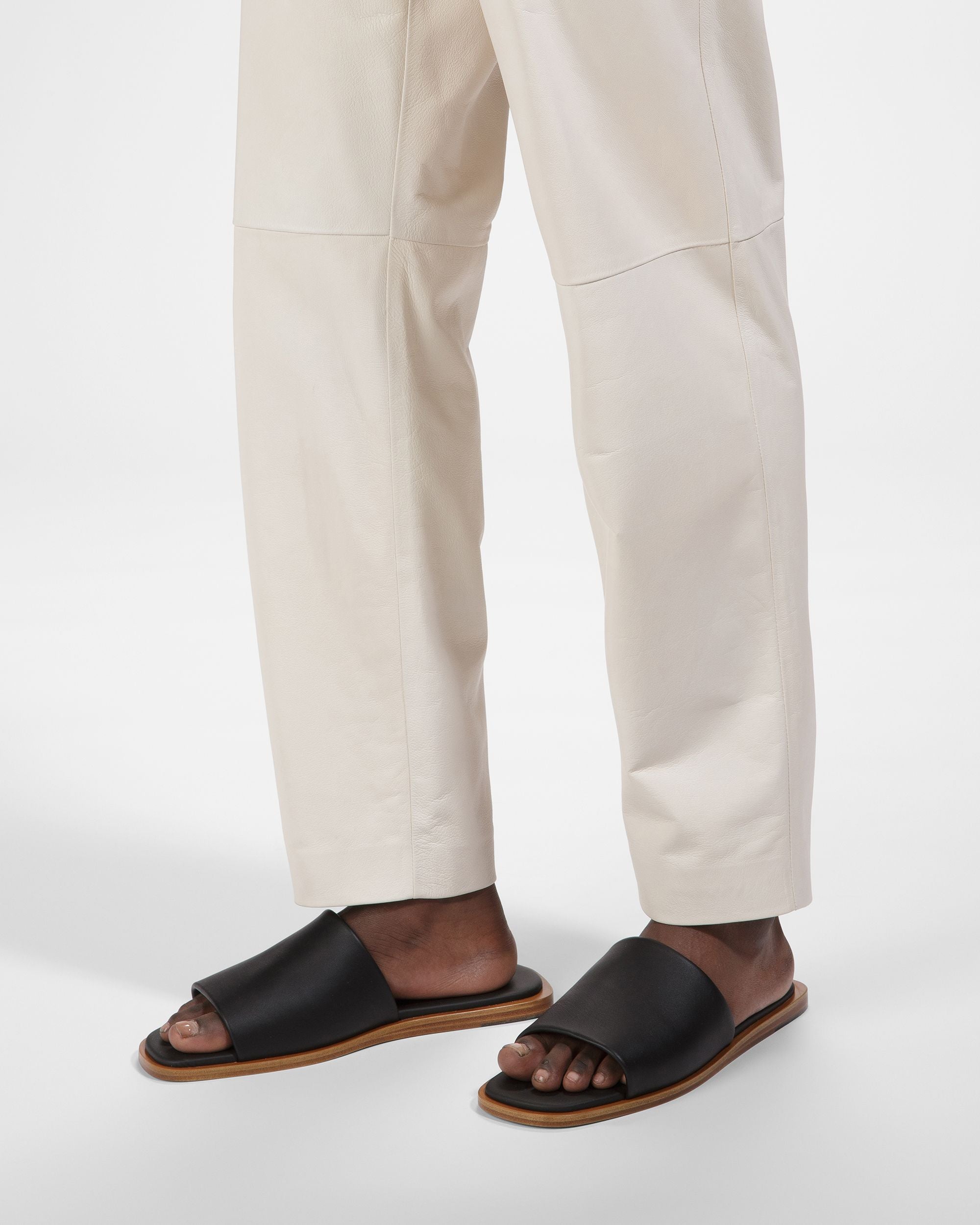Sabian Leather Sandals In Black - Men's - Bally - 05