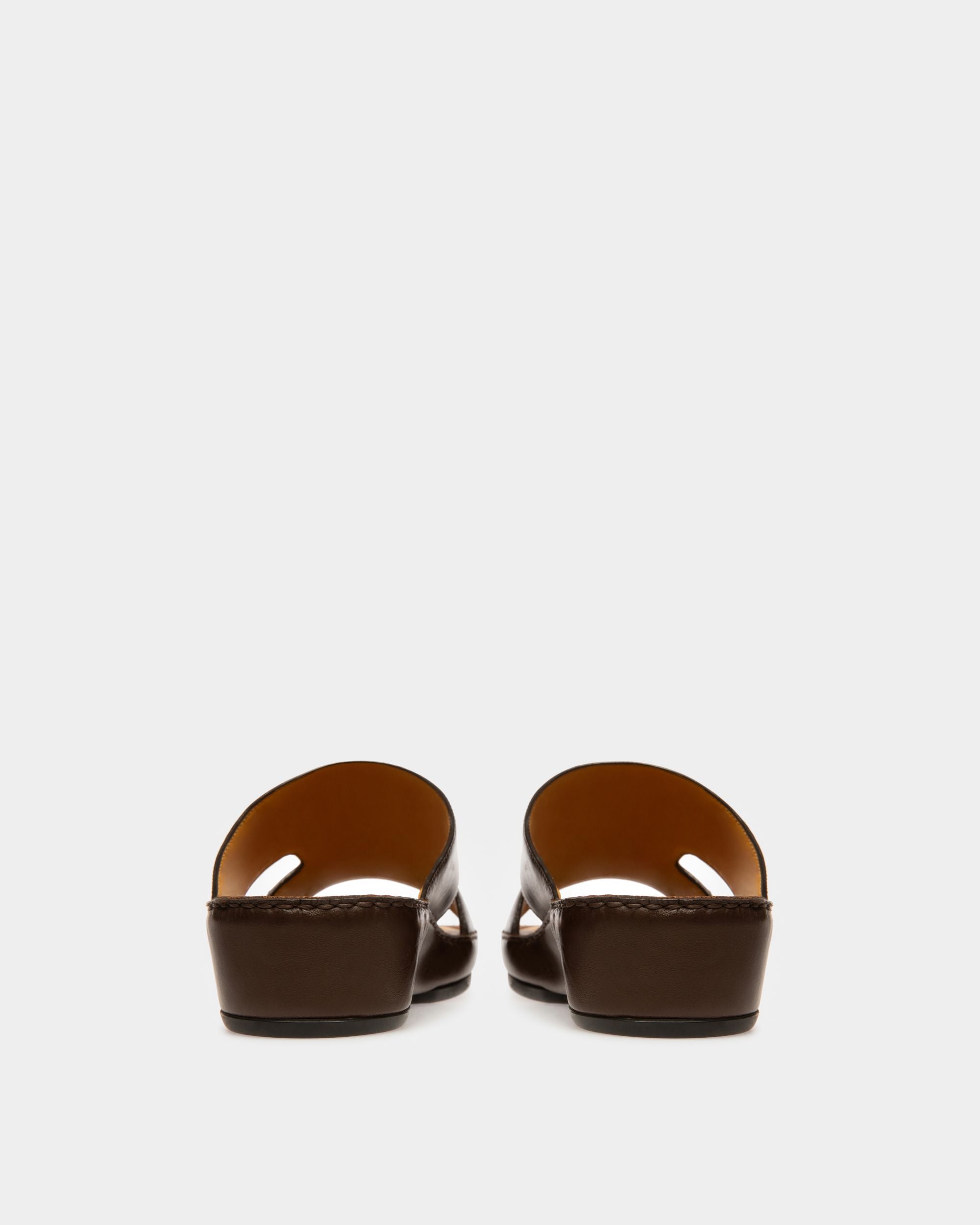 Harames Sandals In Brown Leather - Men's - Bally - 06