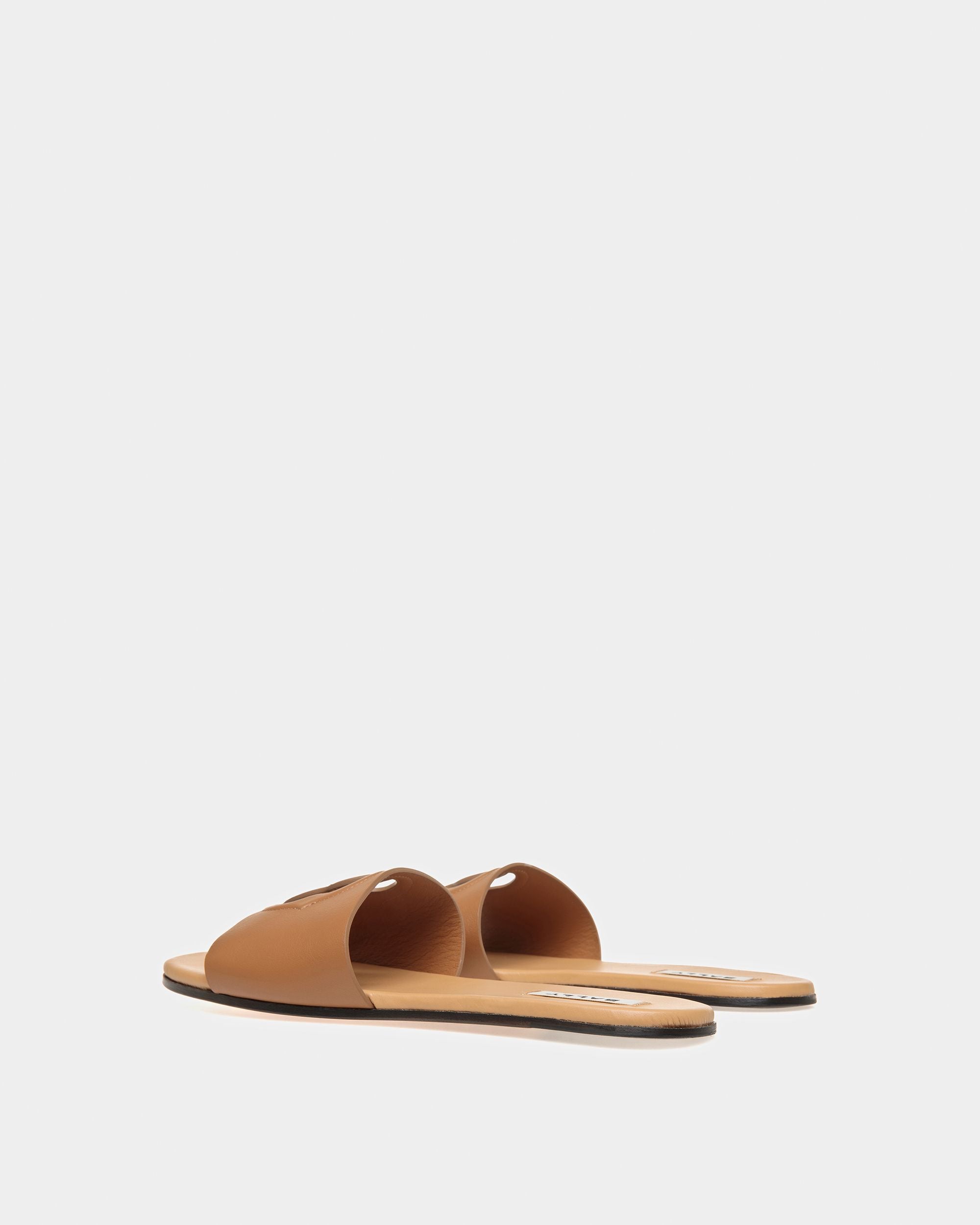San Fernando Sandals In Brown Leather - Men's - Bally - 03