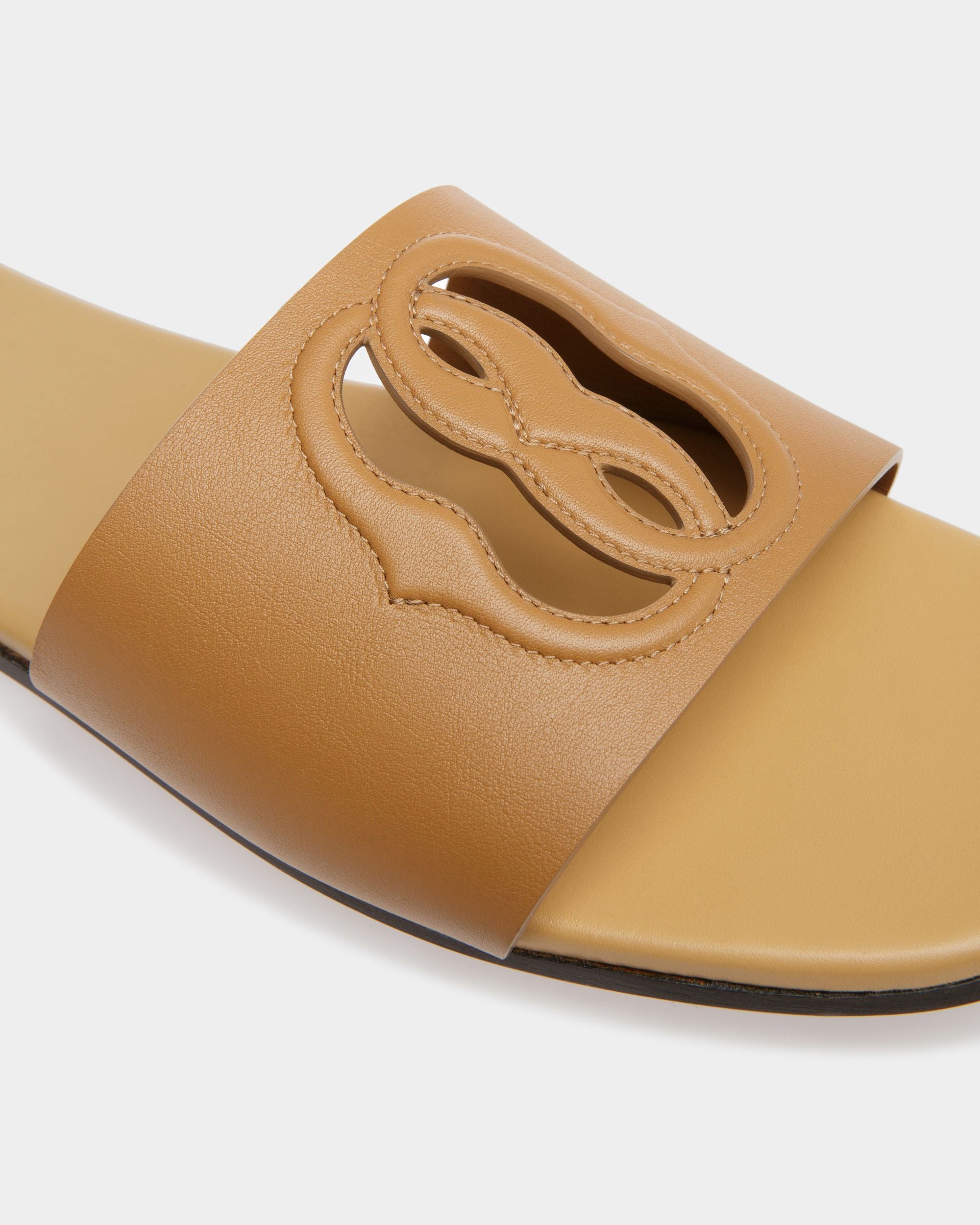 San Fernando Sandals In Brown Leather - Men's - Bally - 05