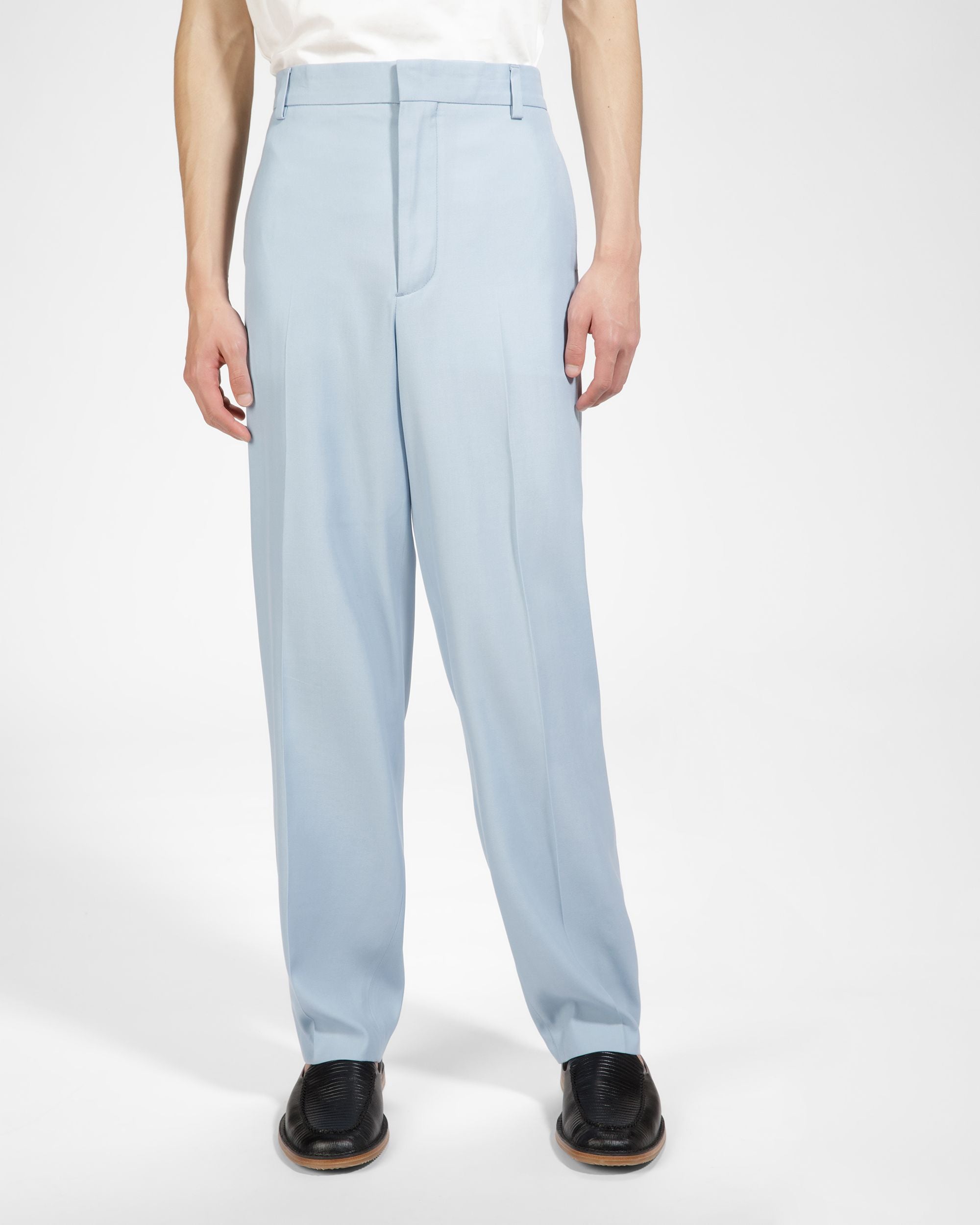 Wool Mix Trousers - Men's - Bally - 01