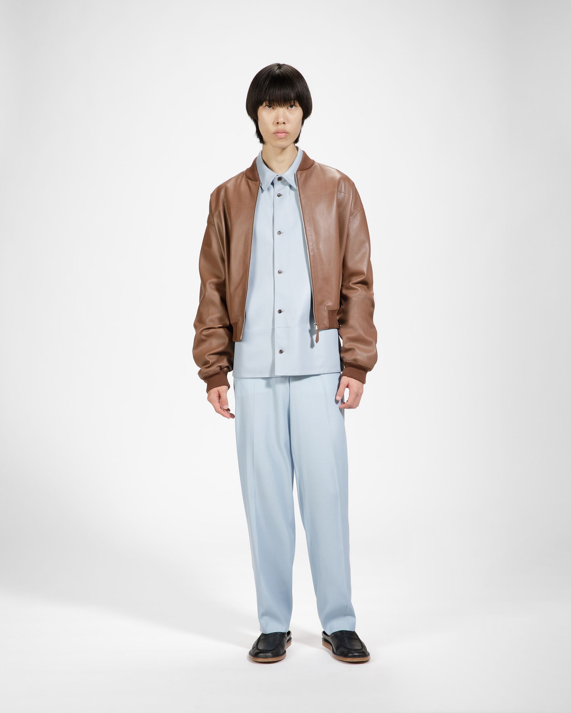 Wool Mix Trousers - Men's - Bally - 04