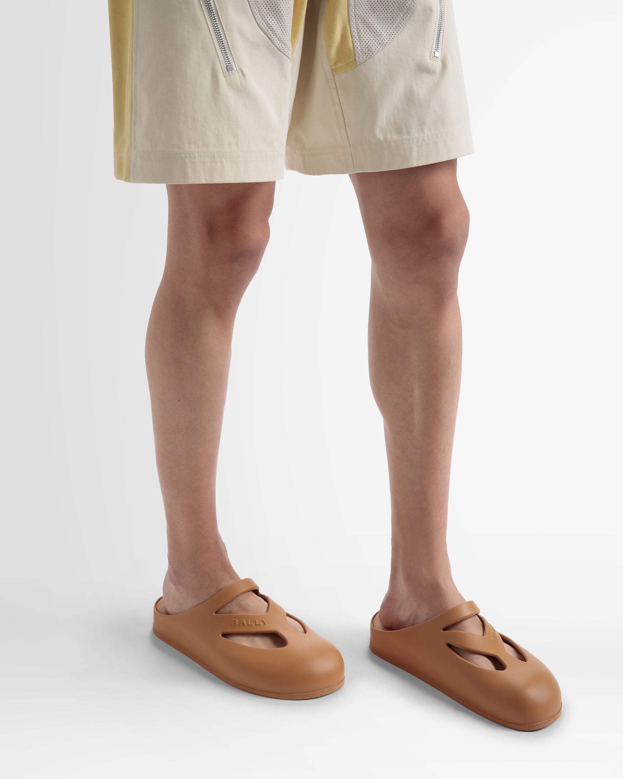 Oaks Slide Sandal In Rubber - Other - Bally - 02