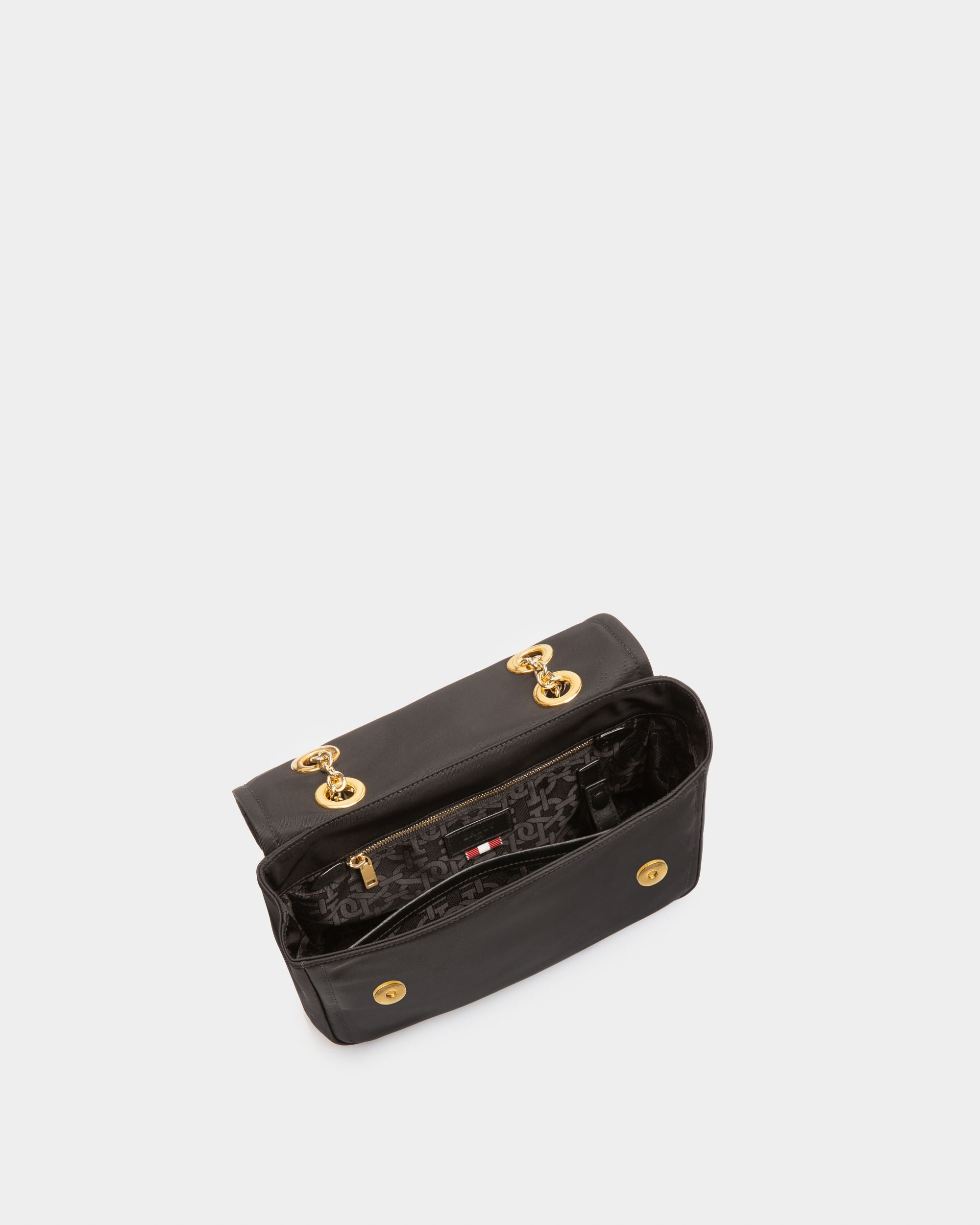 Ehrin Nylon Crossbody Bag In Black - Women's - Bally - 05