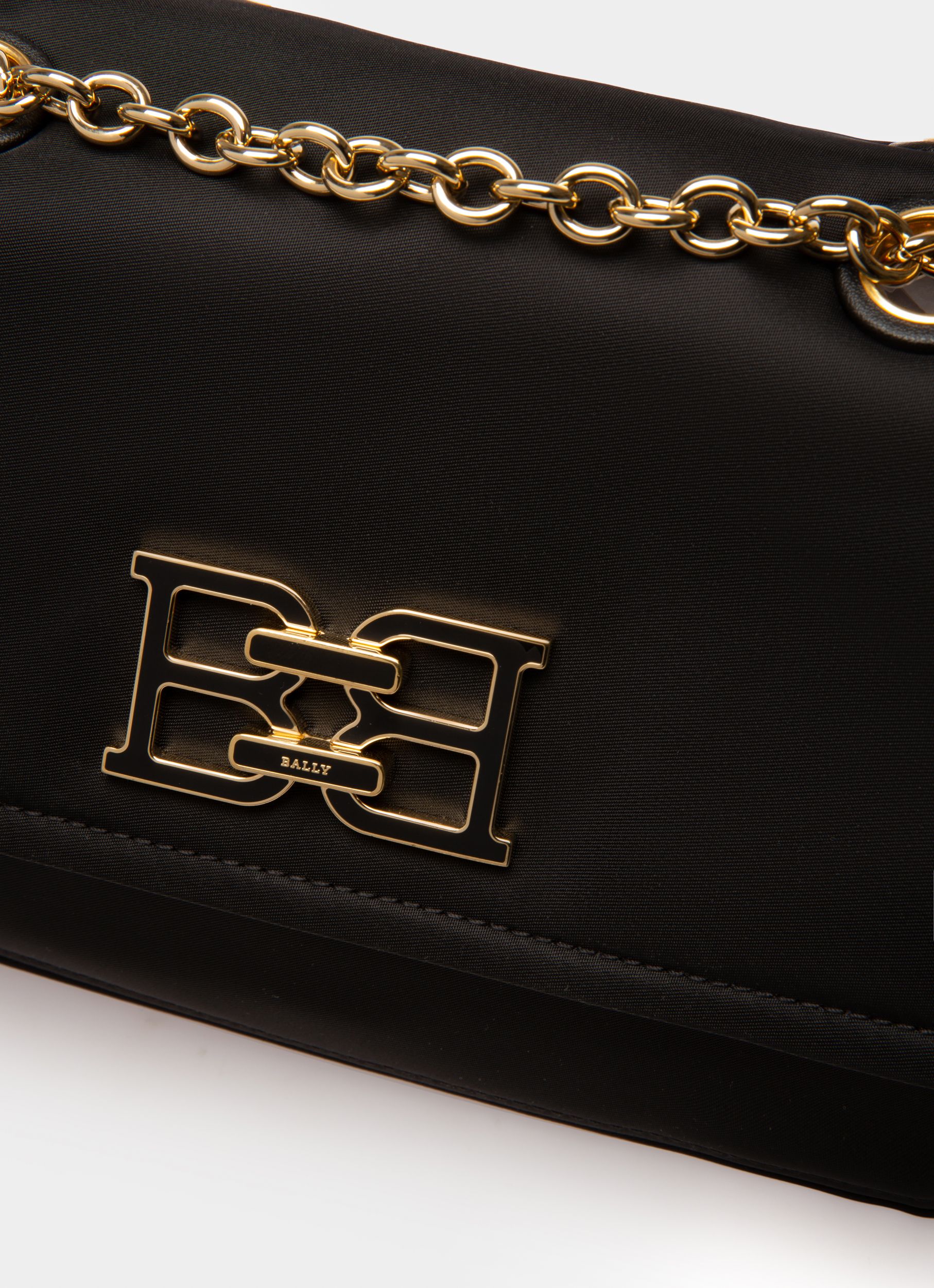 Ehrin Nylon Crossbody Bag In Black - Women's - Bally - 06