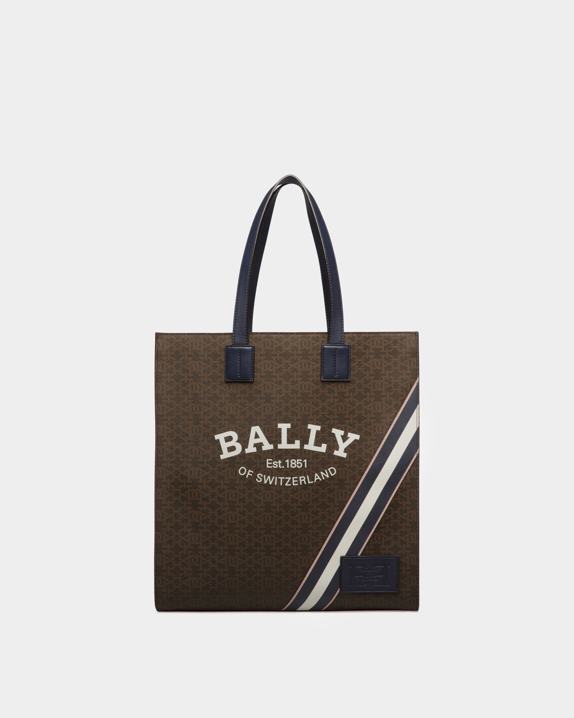 Crystalia Tpu Tote In Brown - Women's - Bally - 01