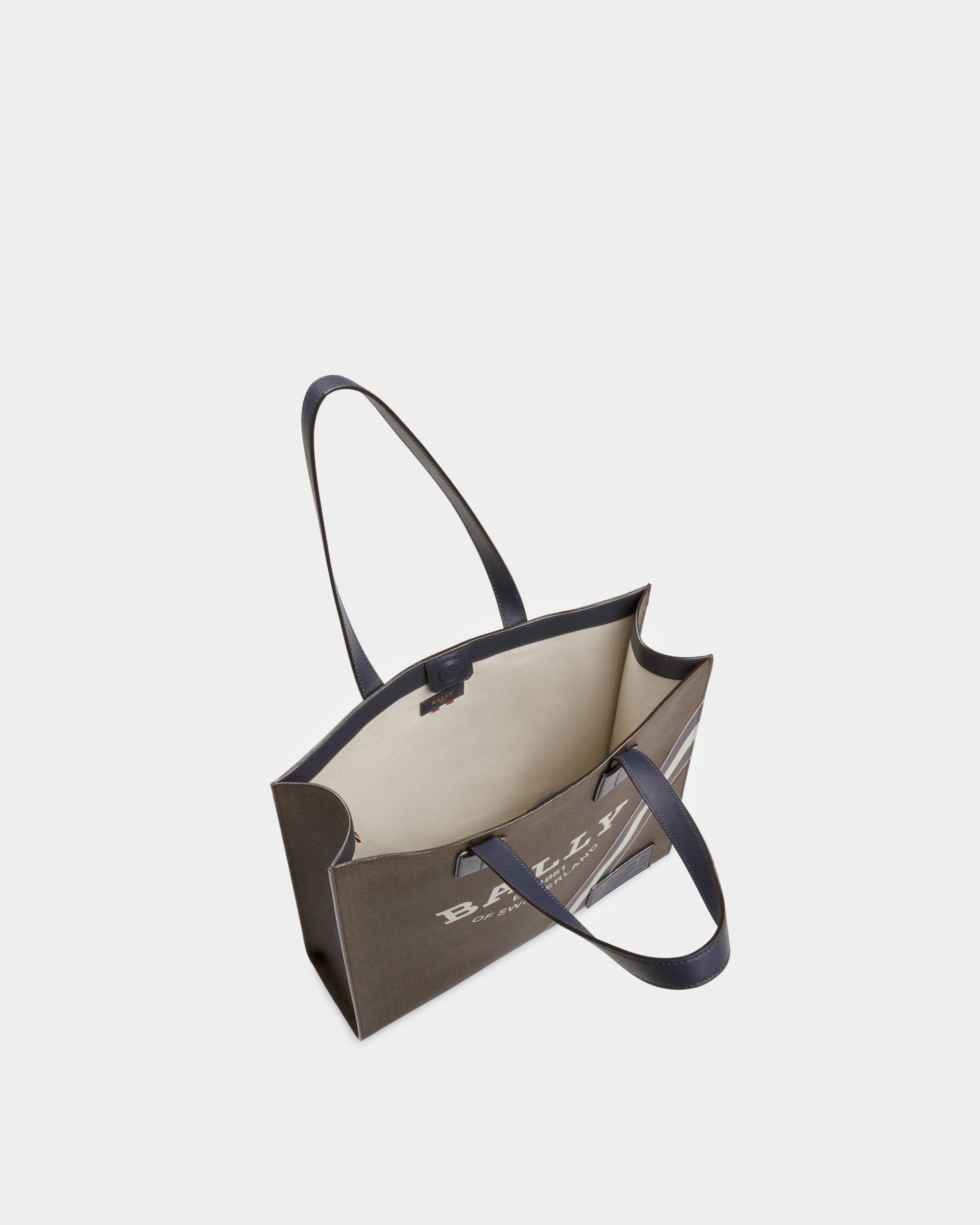 Crystalia Tpu Tote In Brown - Women's - Bally - 04