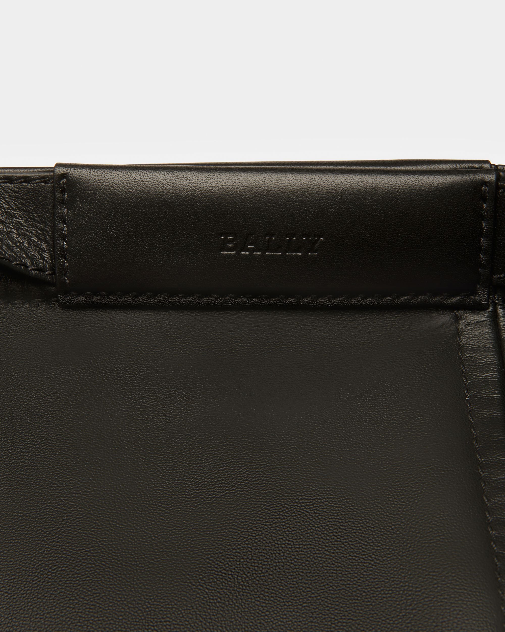 Billboard Leather Tote In Black - Women's - Bally - 06