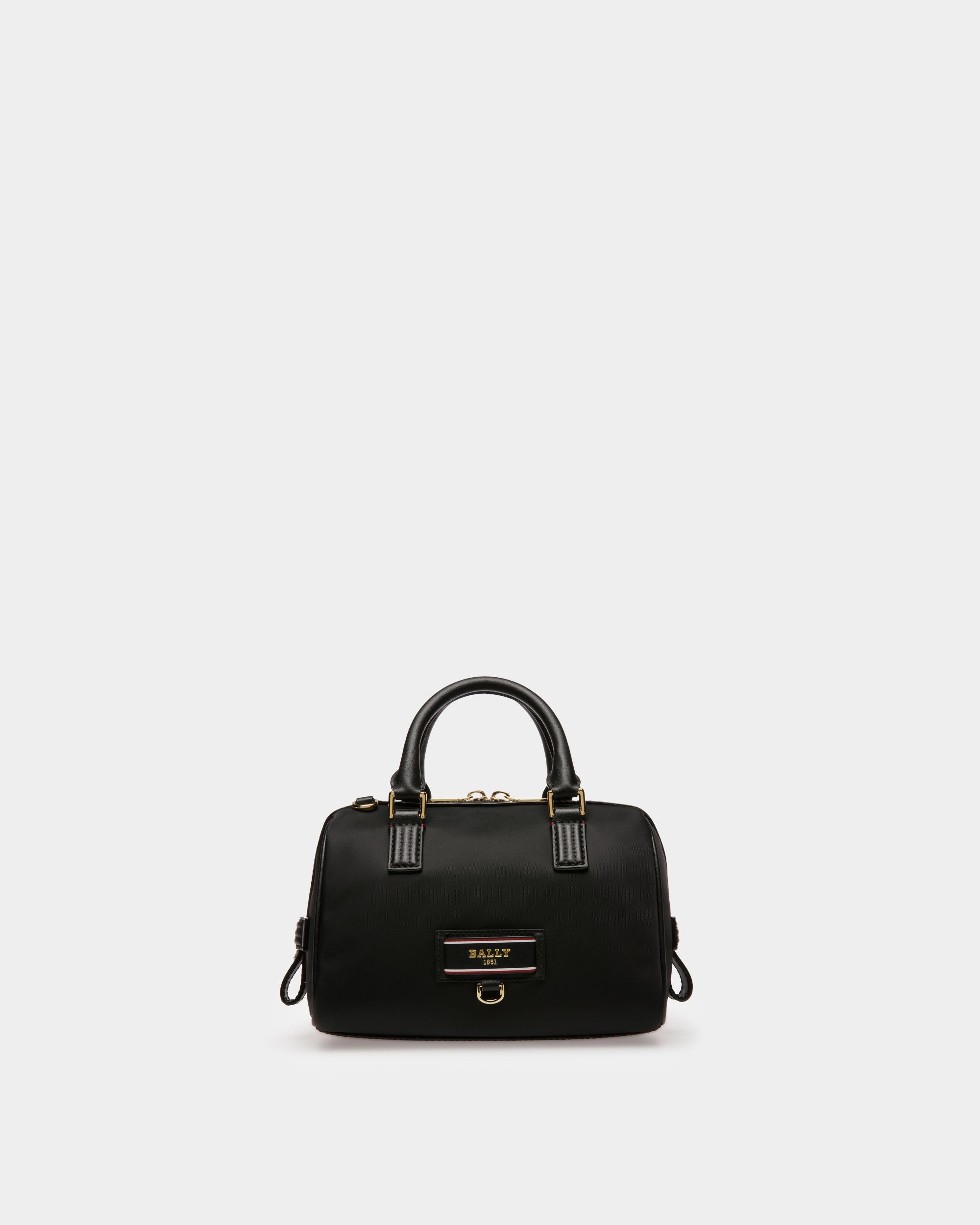 Evin Recycled Nylon Minibag In Black - Women's - Bally - 01