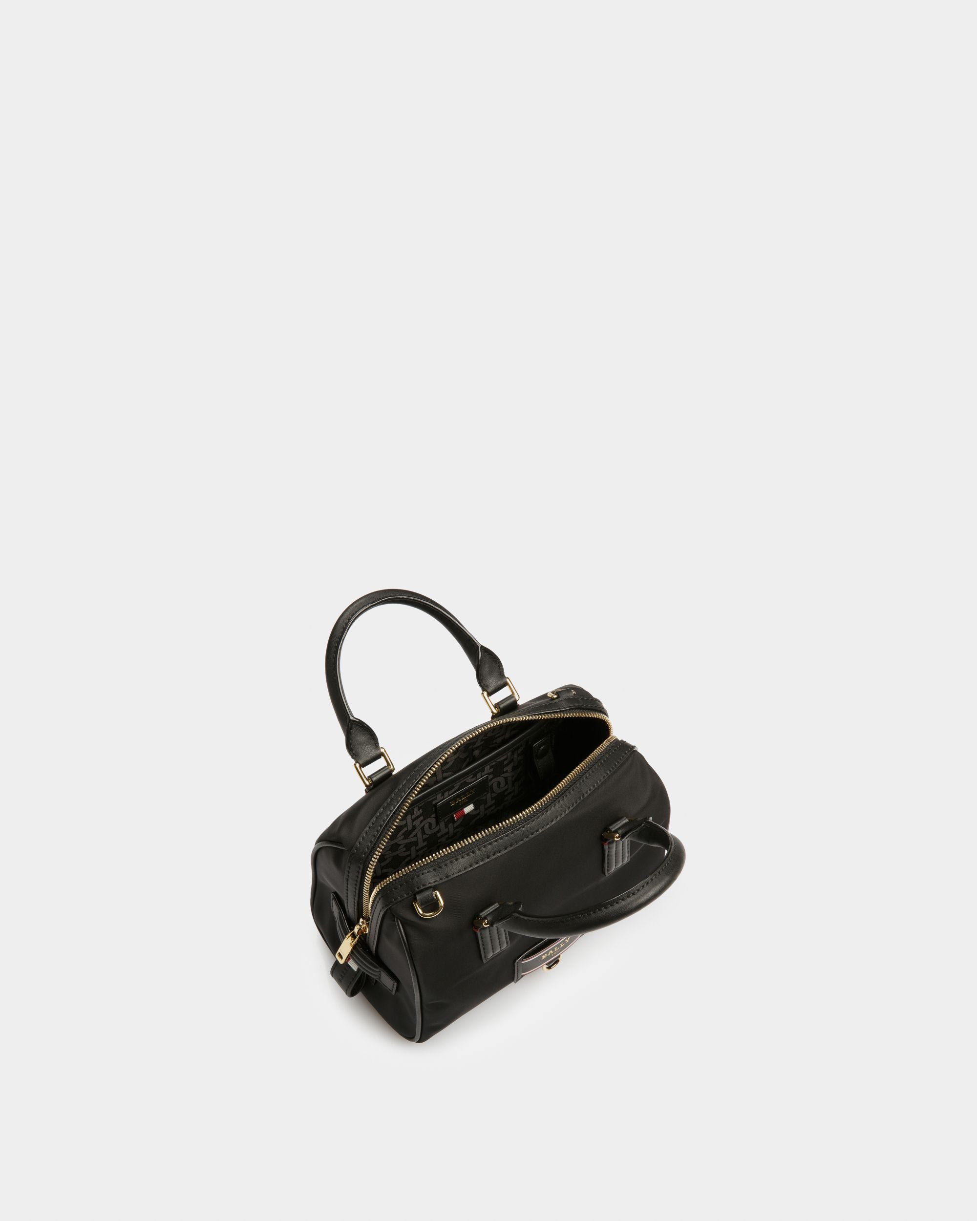 Evin Recycled Nylon Minibag In Black - Women's - Bally - 03