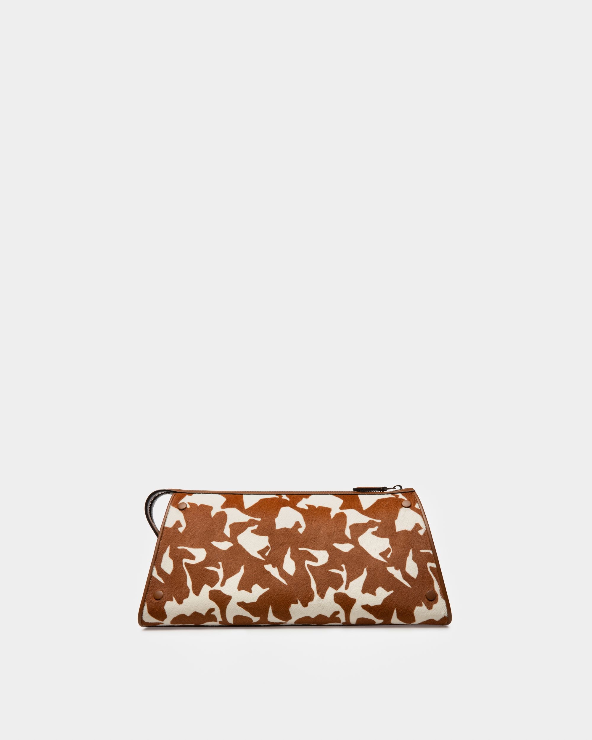 Arieel Leather Minibag In White & Brown - Women's - Bally - 03