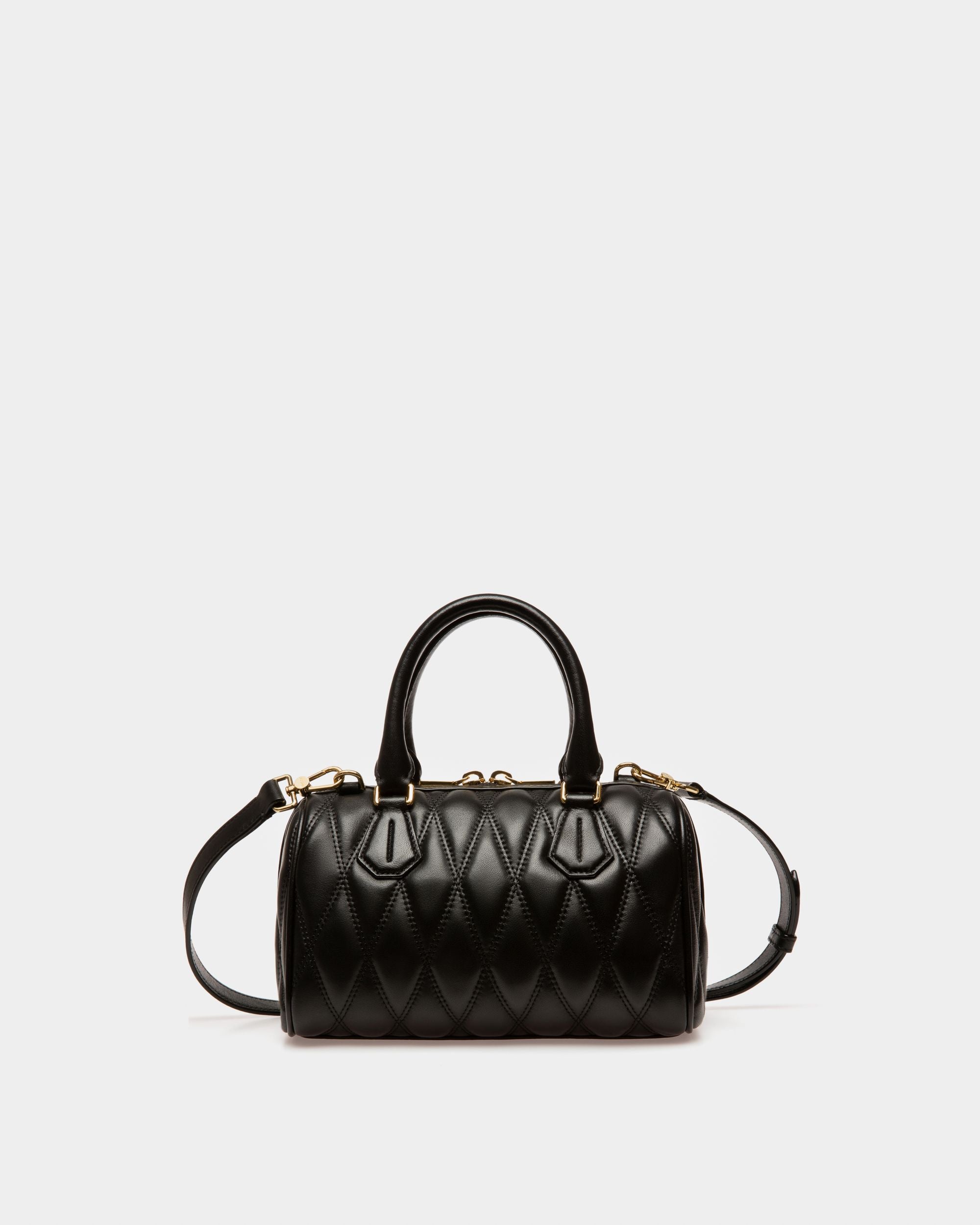 Devin Leather Minibag In Black - Women's - Bally - 02