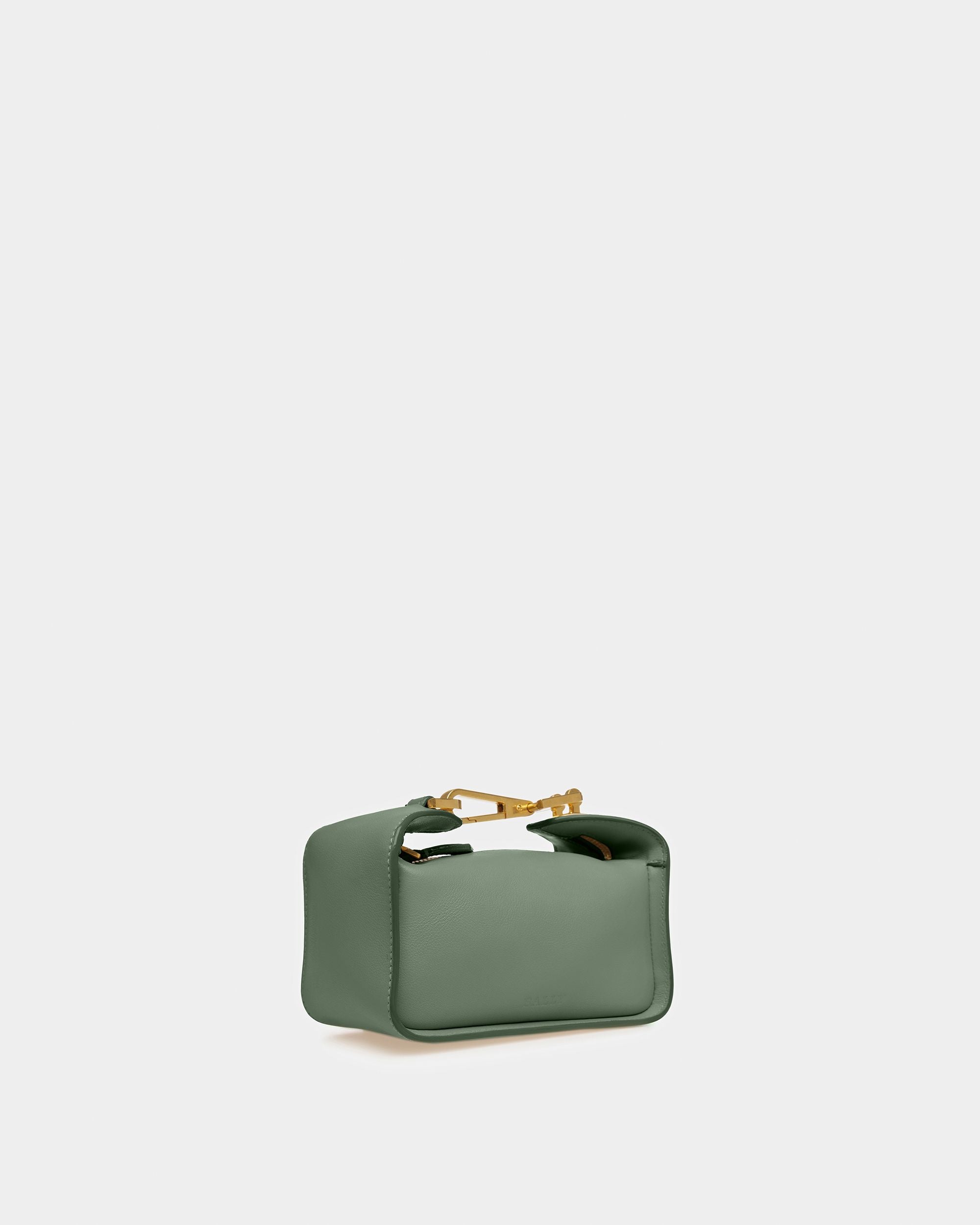 B-Hook XS Leather Minibag In Sage - Women's - Bally - 06