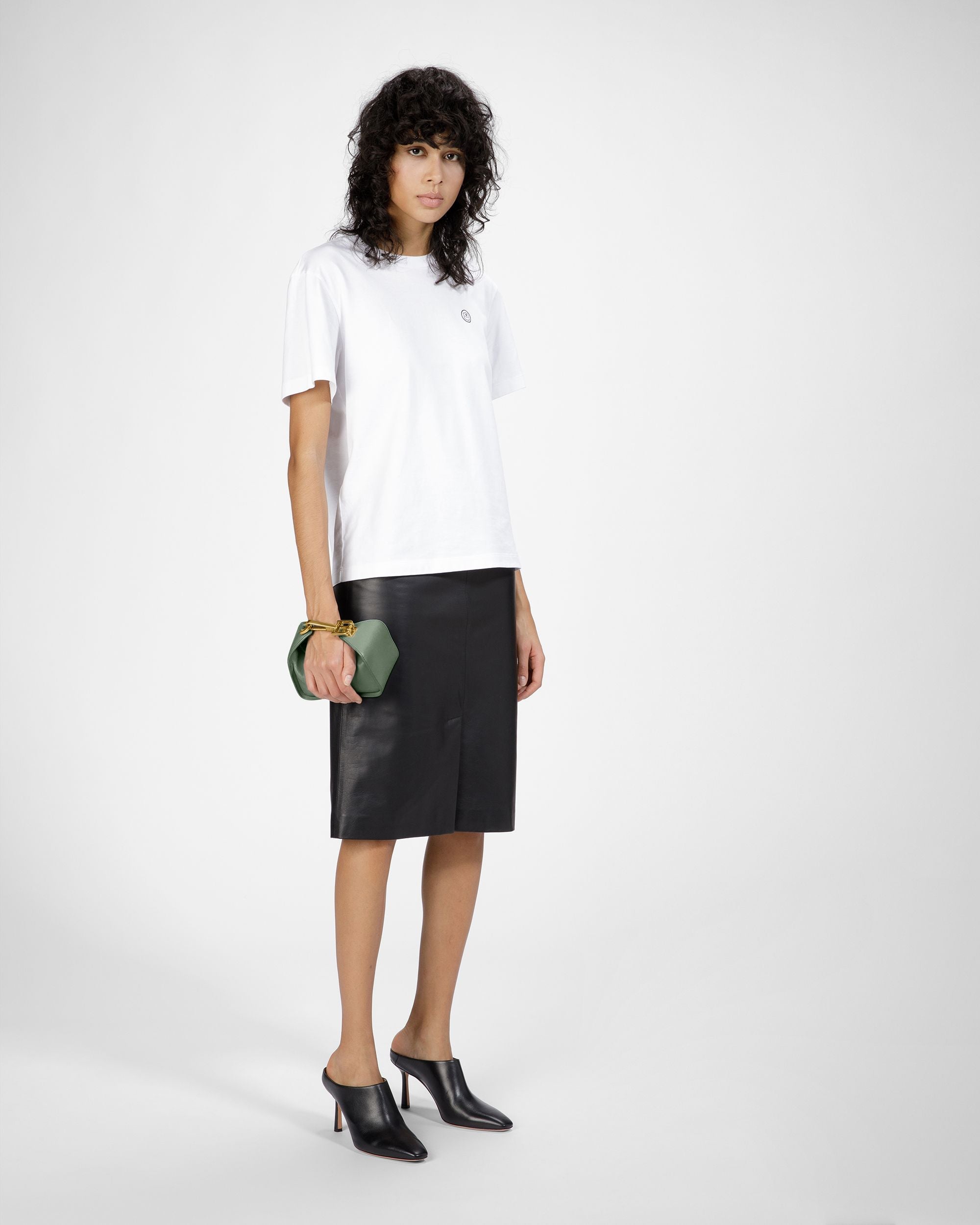 B-Hook XS Leather Minibag In Sage - Women's - Bally - 10