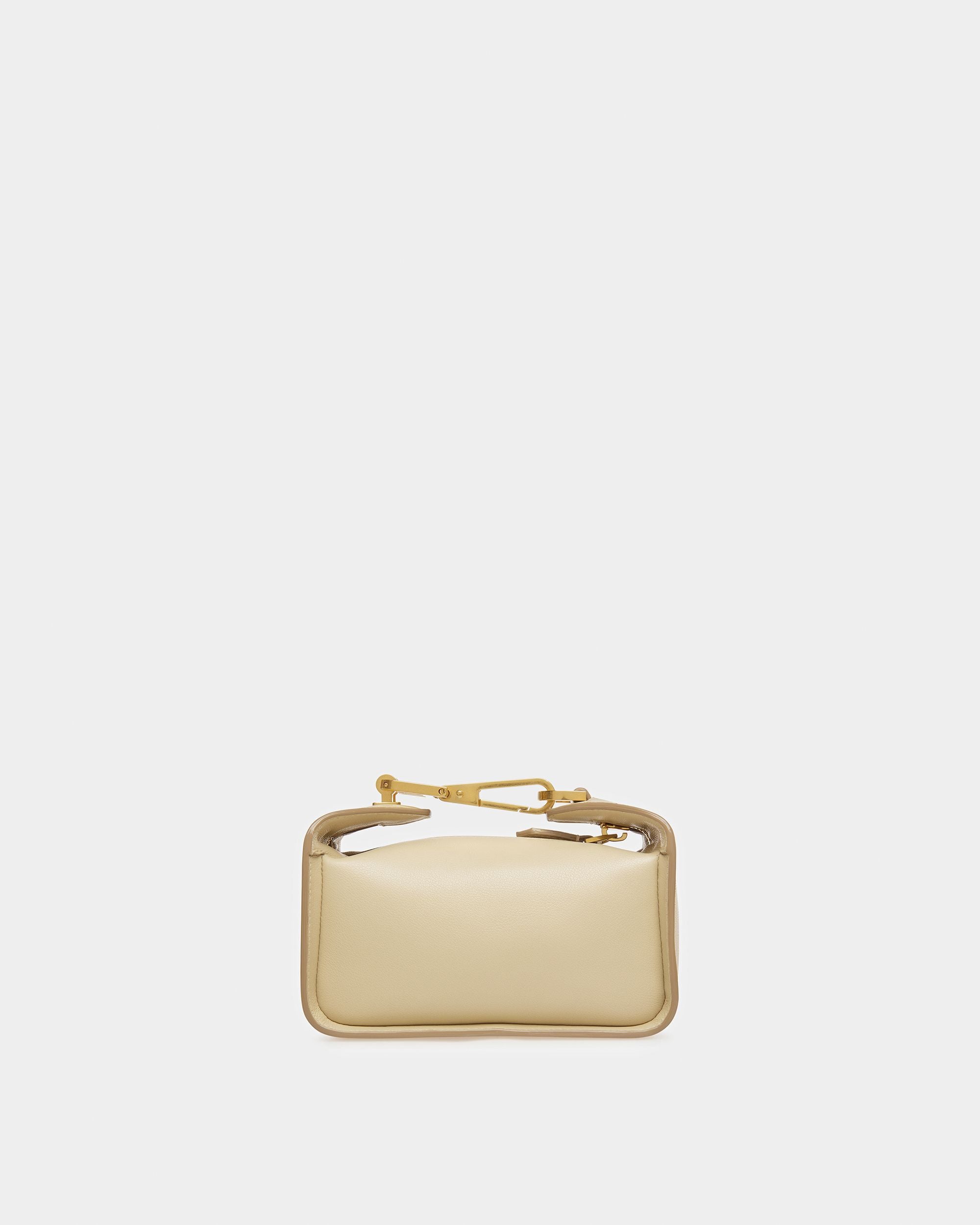 B-Hook XS Leather Minibag In Fossil - Women's - Bally - 02