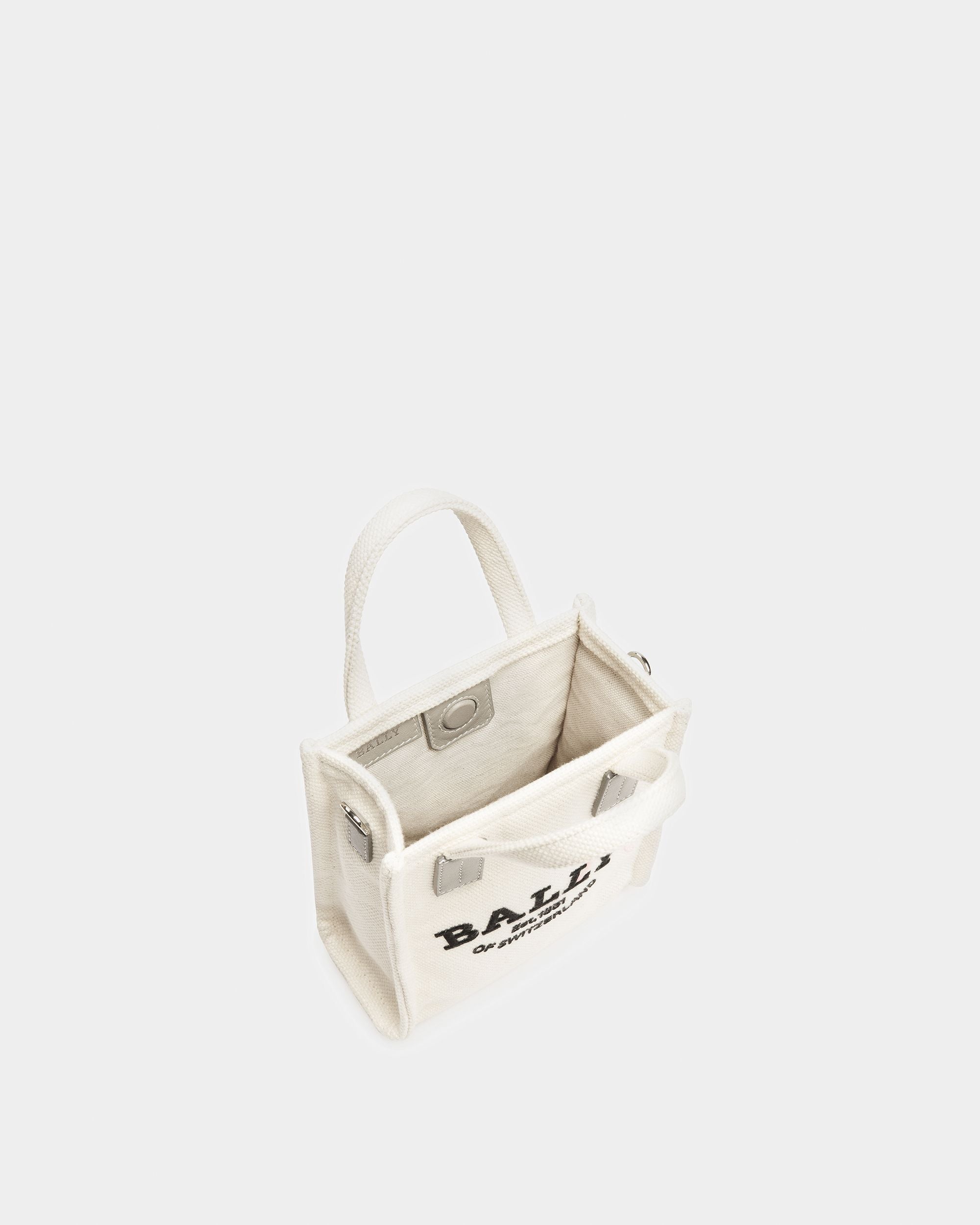 Crystalia XS Fabric Minibag In Natural - Women's - Bally - 04