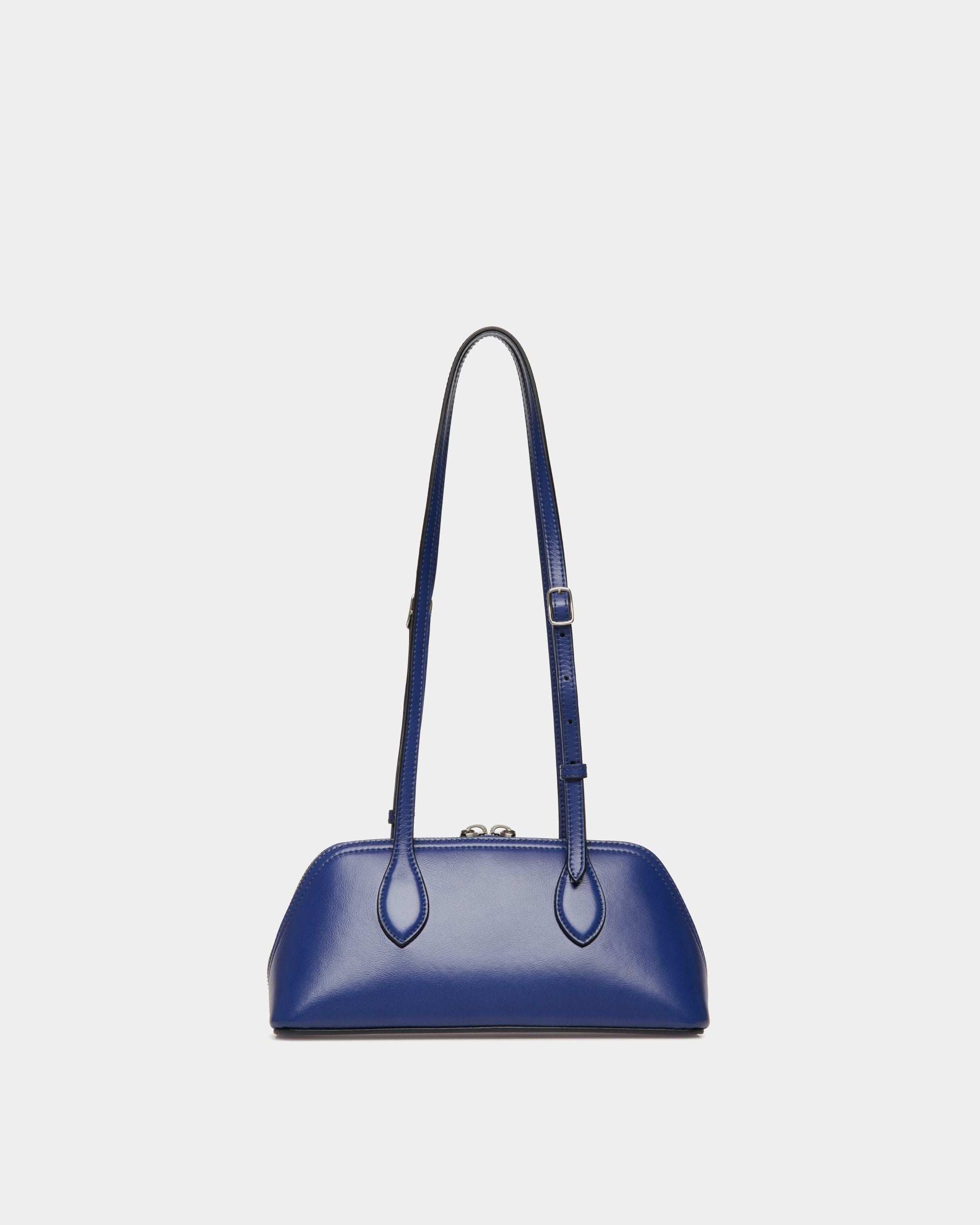 Ray Minibag in Blue Leather - Women's - Bally - 02
