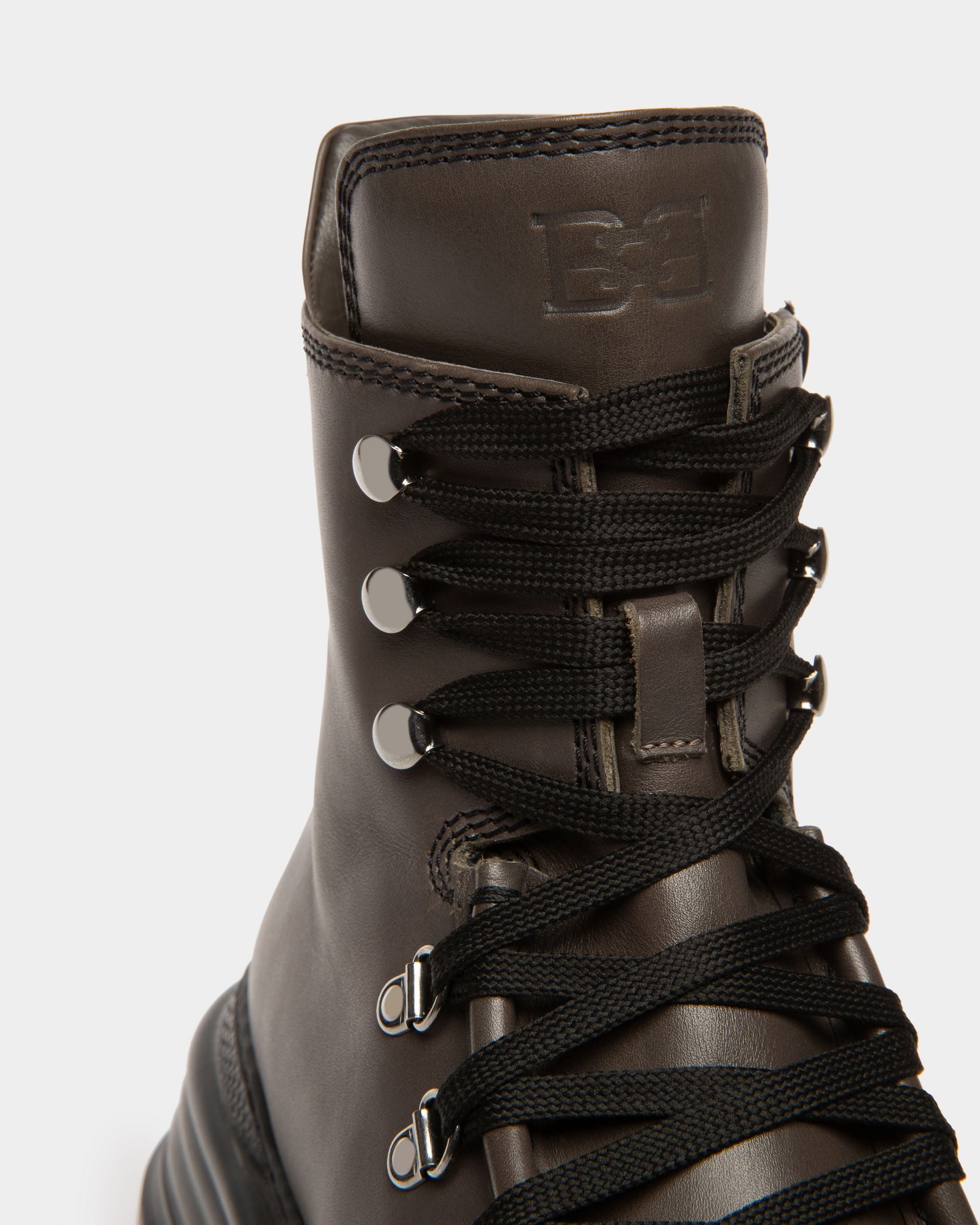 Women s Graciella Leather Booties In Army Green Bally