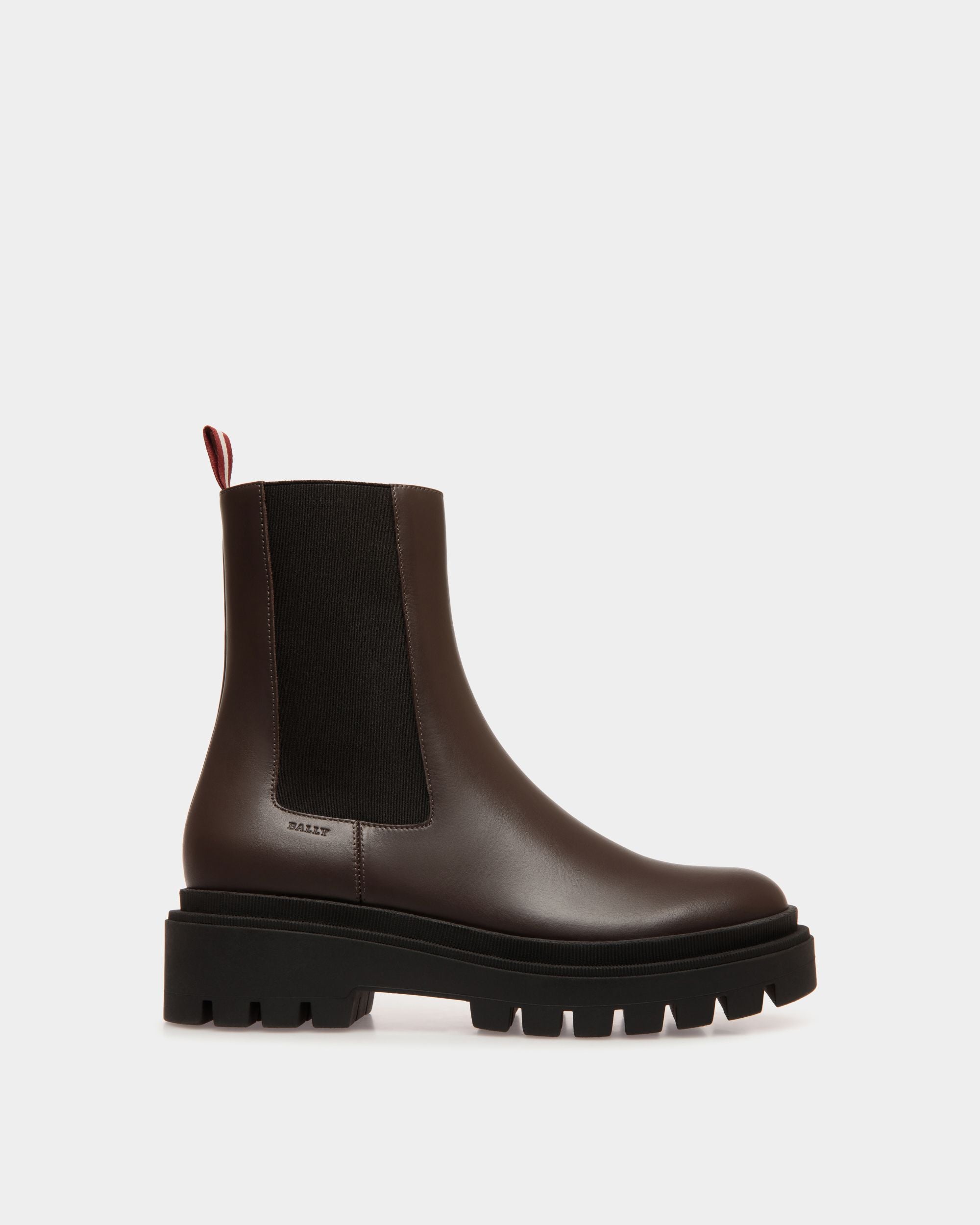 Bootie In Brown Bovine - Women's - Bally - 01