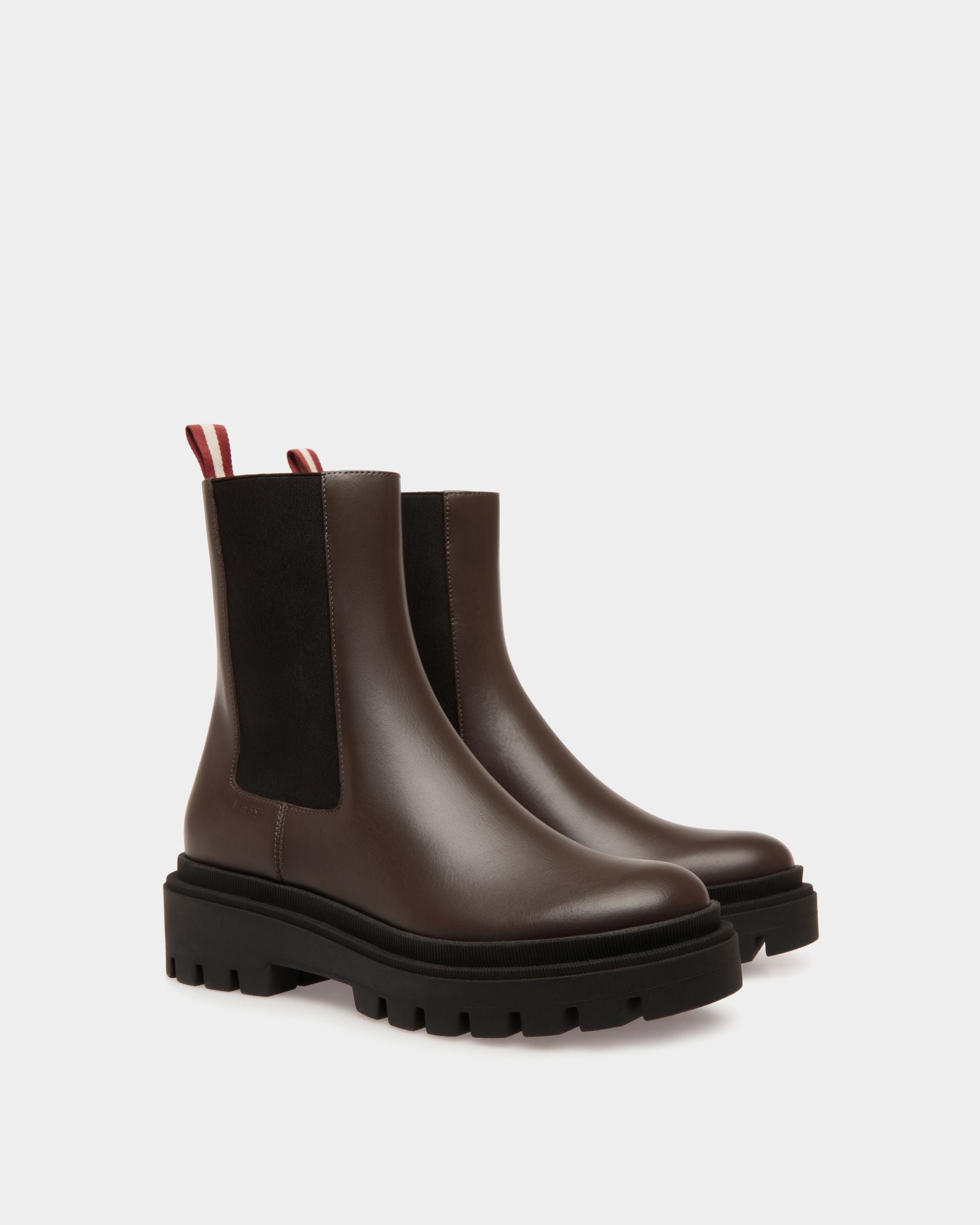 Bootie In Brown Bovine - Women's - Bally - 02