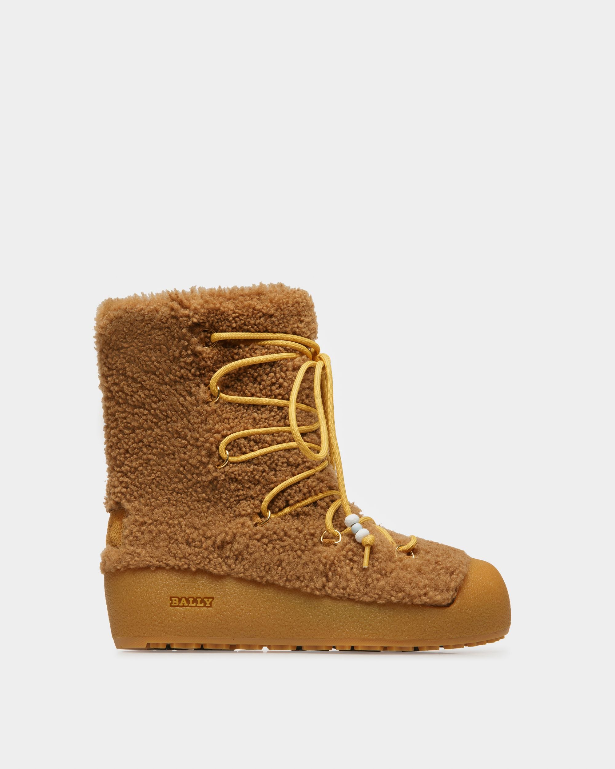 Corviglia Leather Booties In Camel - Women's - Bally - 01