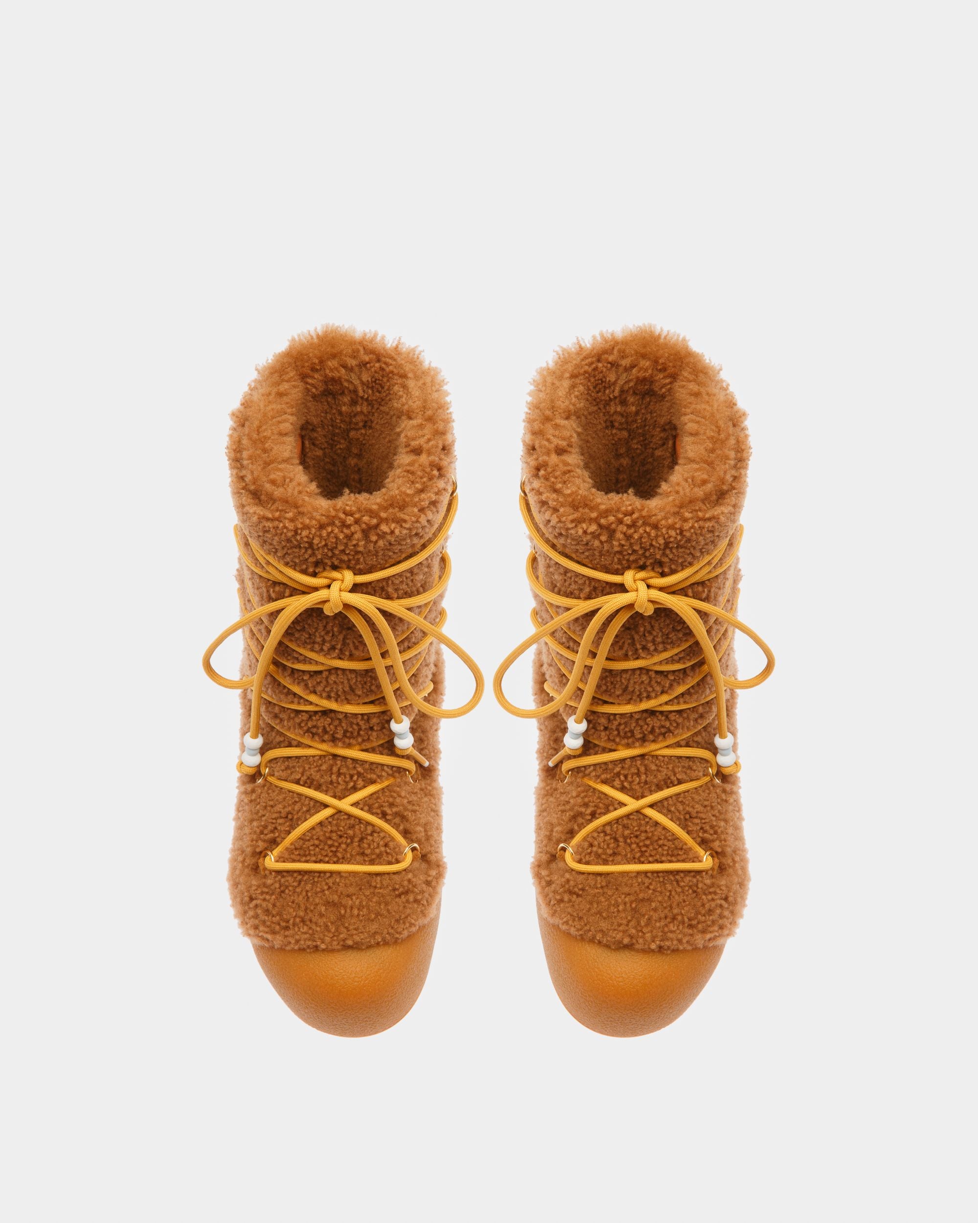 Corviglia Leather Booties In Camel - Women's - Bally - 02
