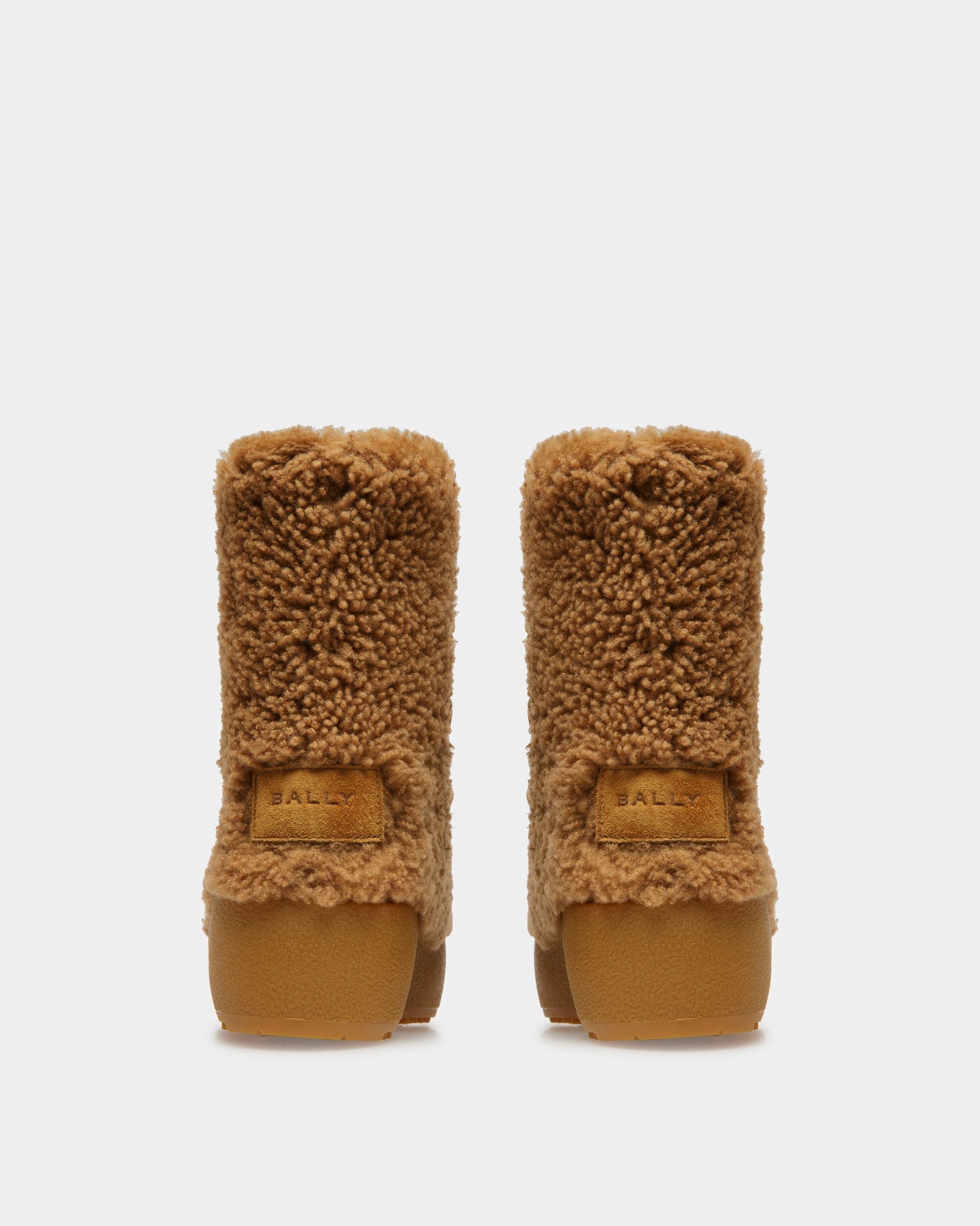 Corviglia Leather Booties In Camel - Women's - Bally - 04