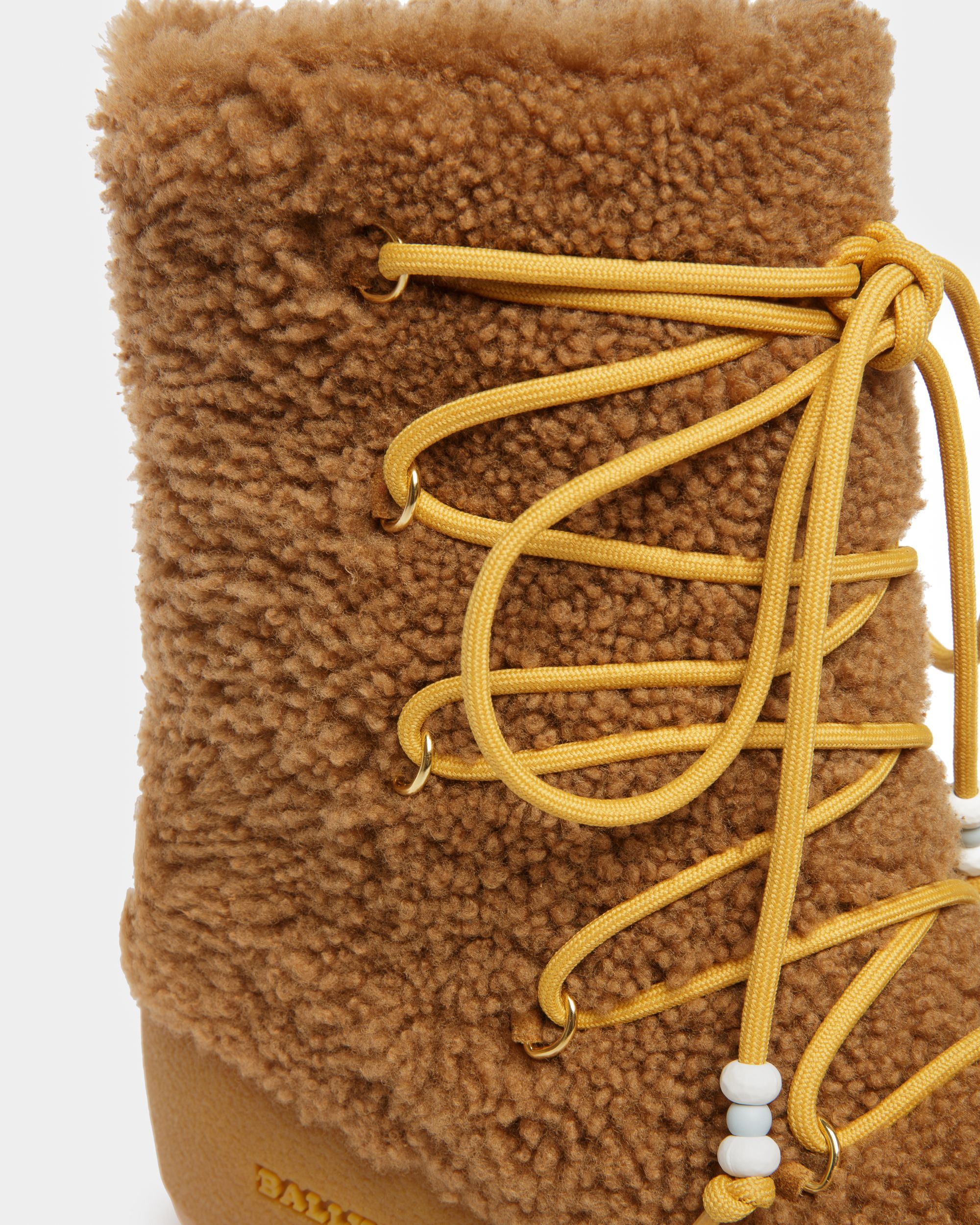 Corviglia Leather Booties In Camel - Women's - Bally - 06