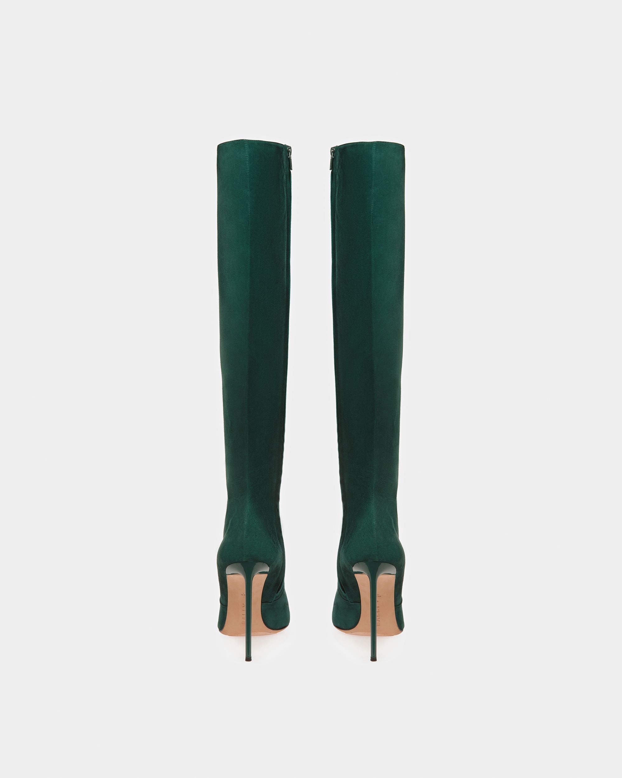 Block Boot In Suede - Women's - Bally - 04