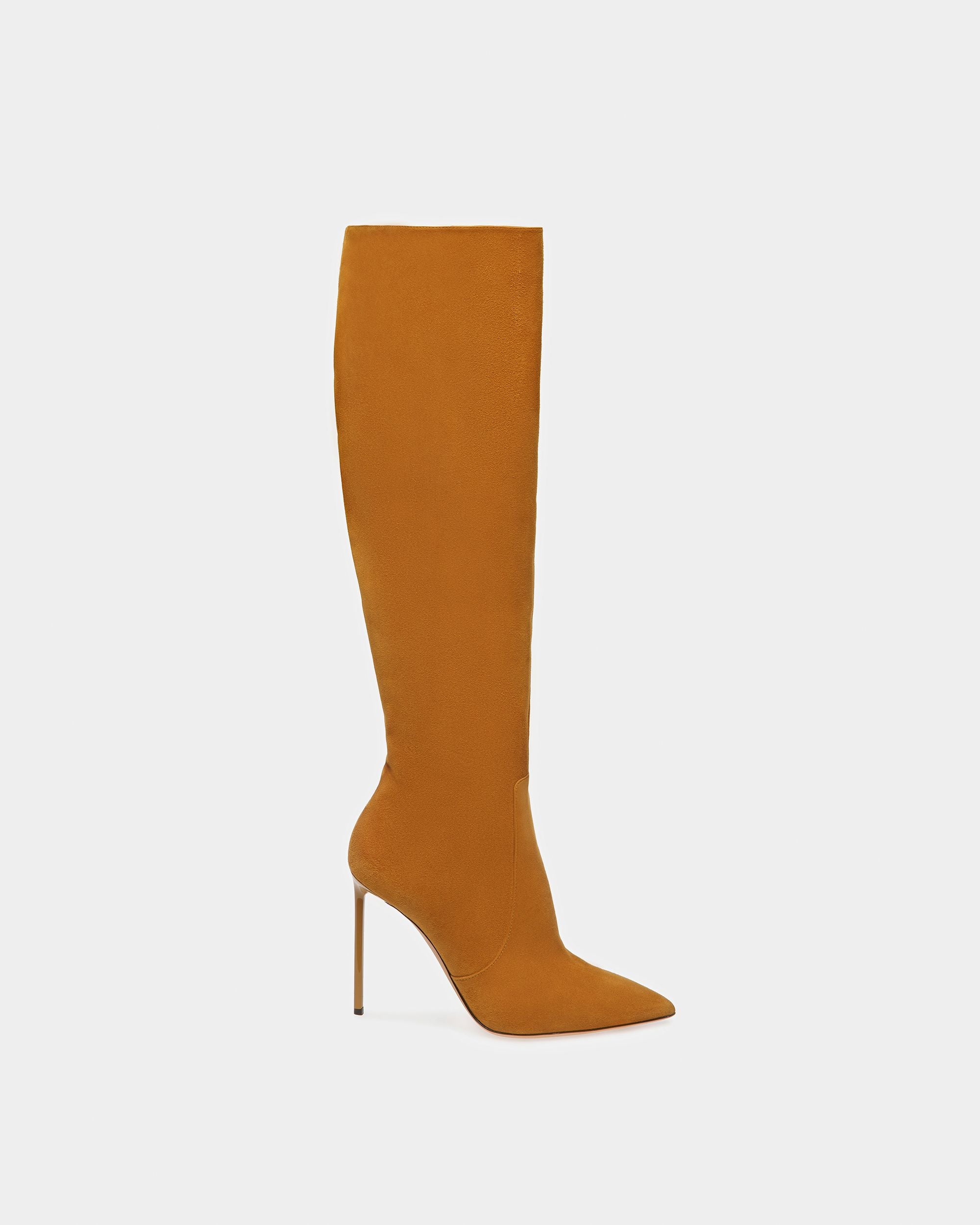 Block Boot In Suede - Women's - Bally - 01