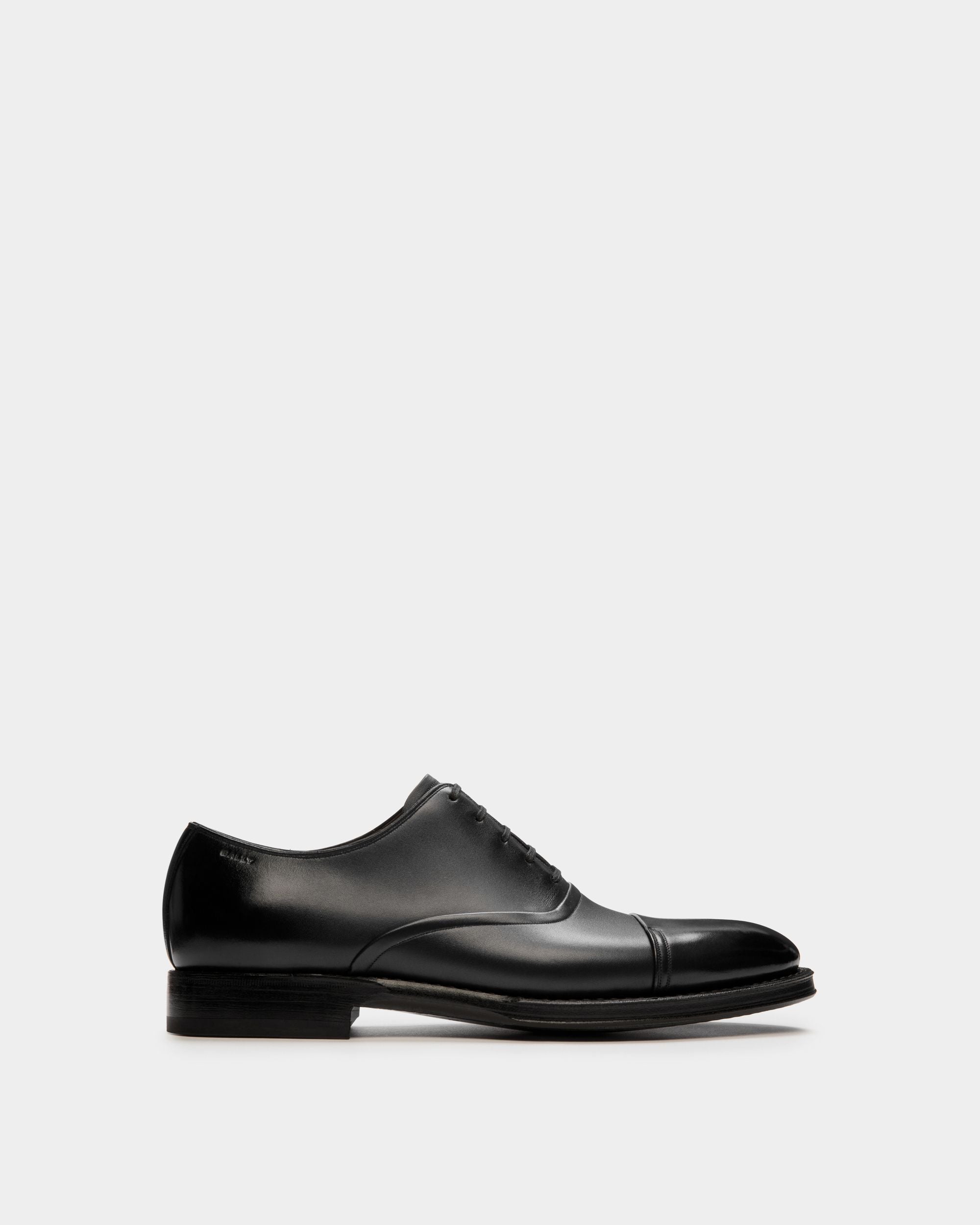 Scribe Un Oxford in Black Leather - Women's - Bally - 01