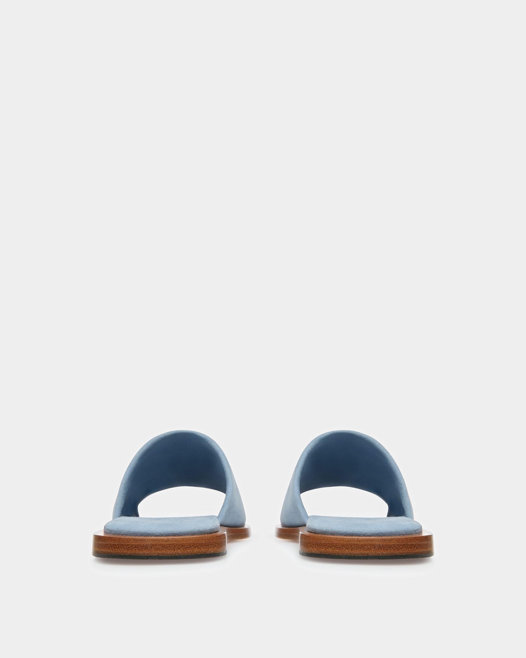 Women s Sabian Leather Sandals In Light Blue Bally