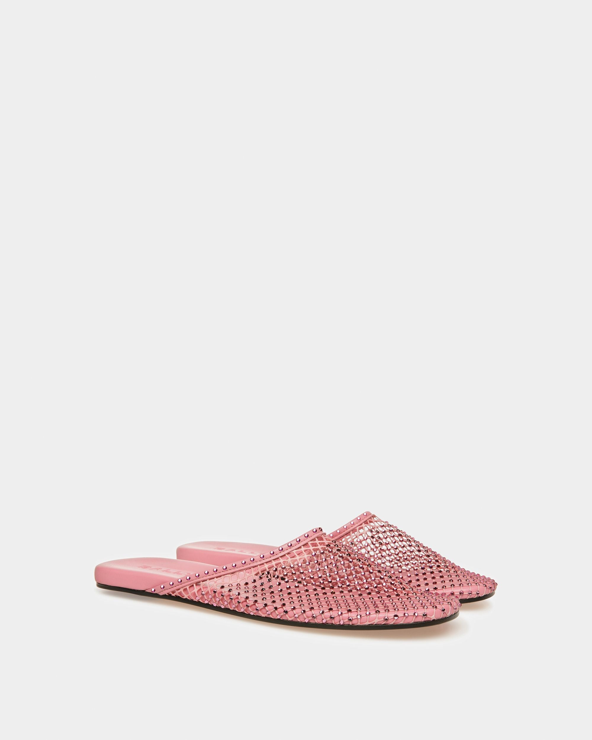 Crystal Fishnet Loafer - Women's - Bally - 06