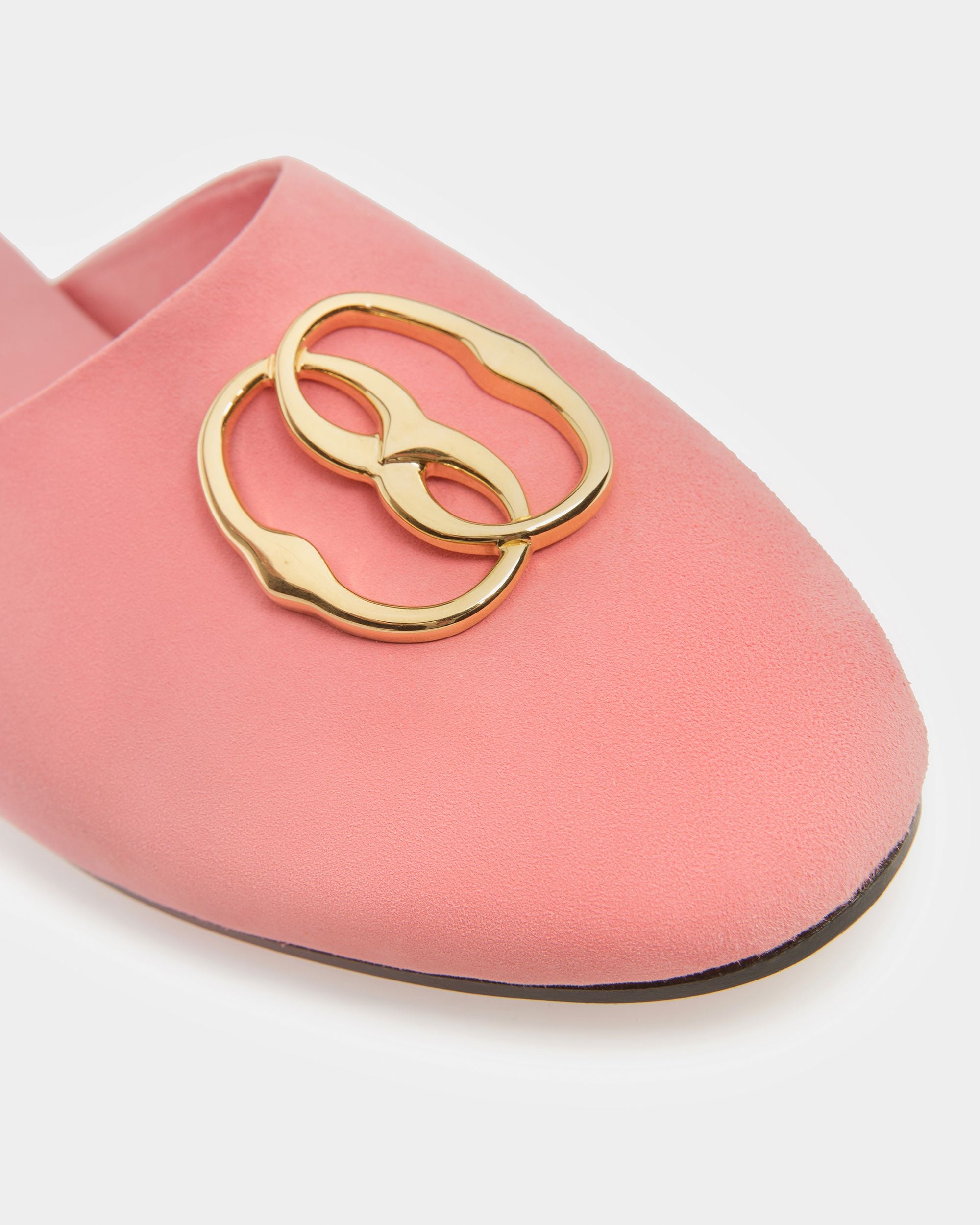 Emblem Loafer In Suede - Women's - Bally - 05