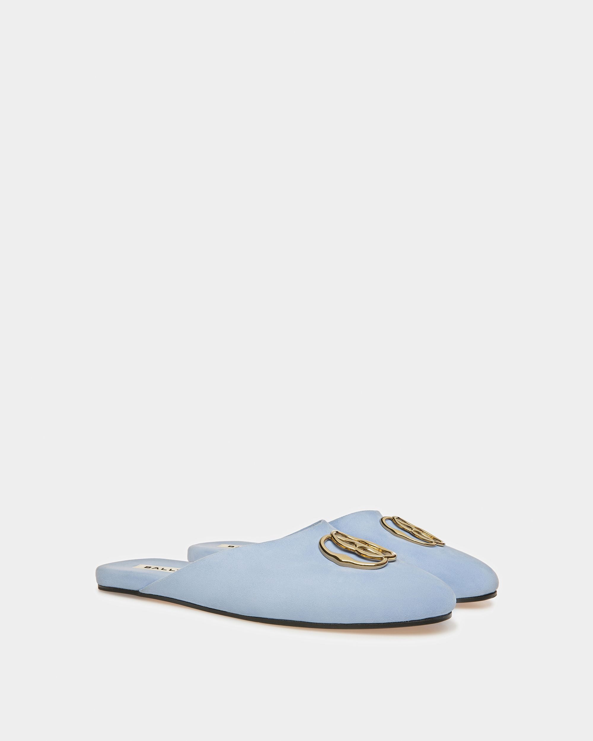 Emblem Loafer In Suede - Women's - Bally - 07