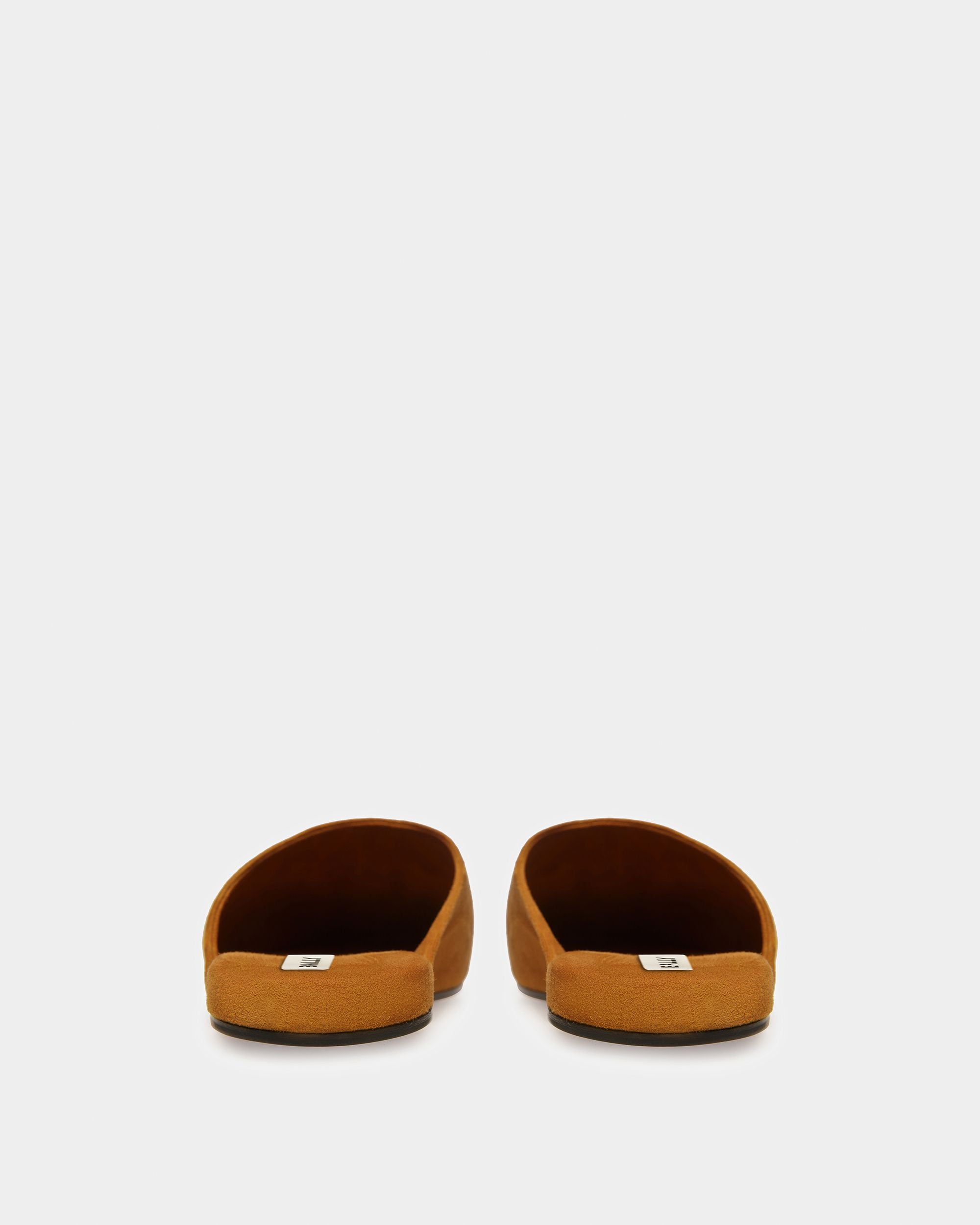 Emblem Loafer In Suede - Women's - Bally - 04