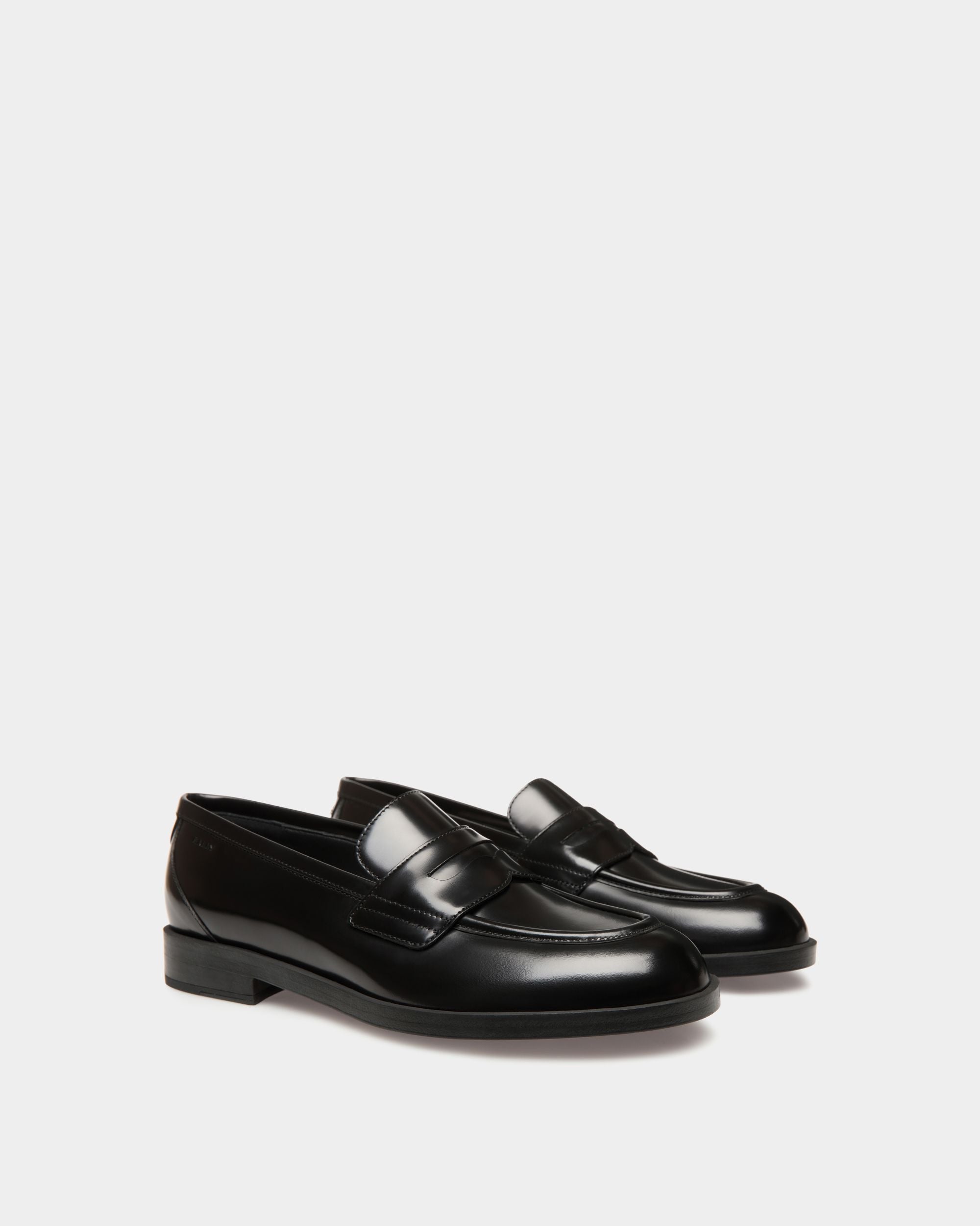 Egli Loafer In Black Leather - Women's - Bally - 02