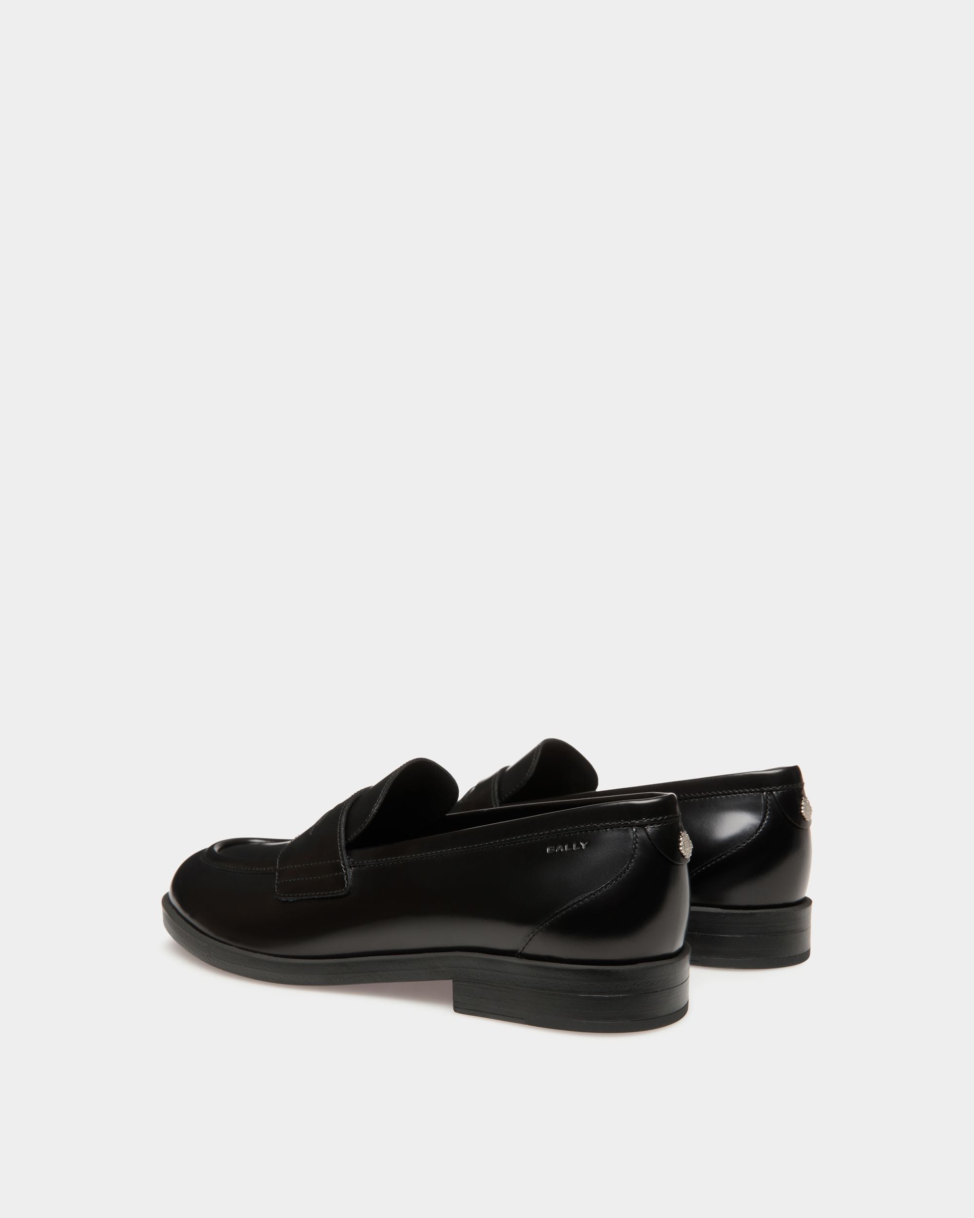 Egli Loafer In Black Leather - Women's - Bally - 03