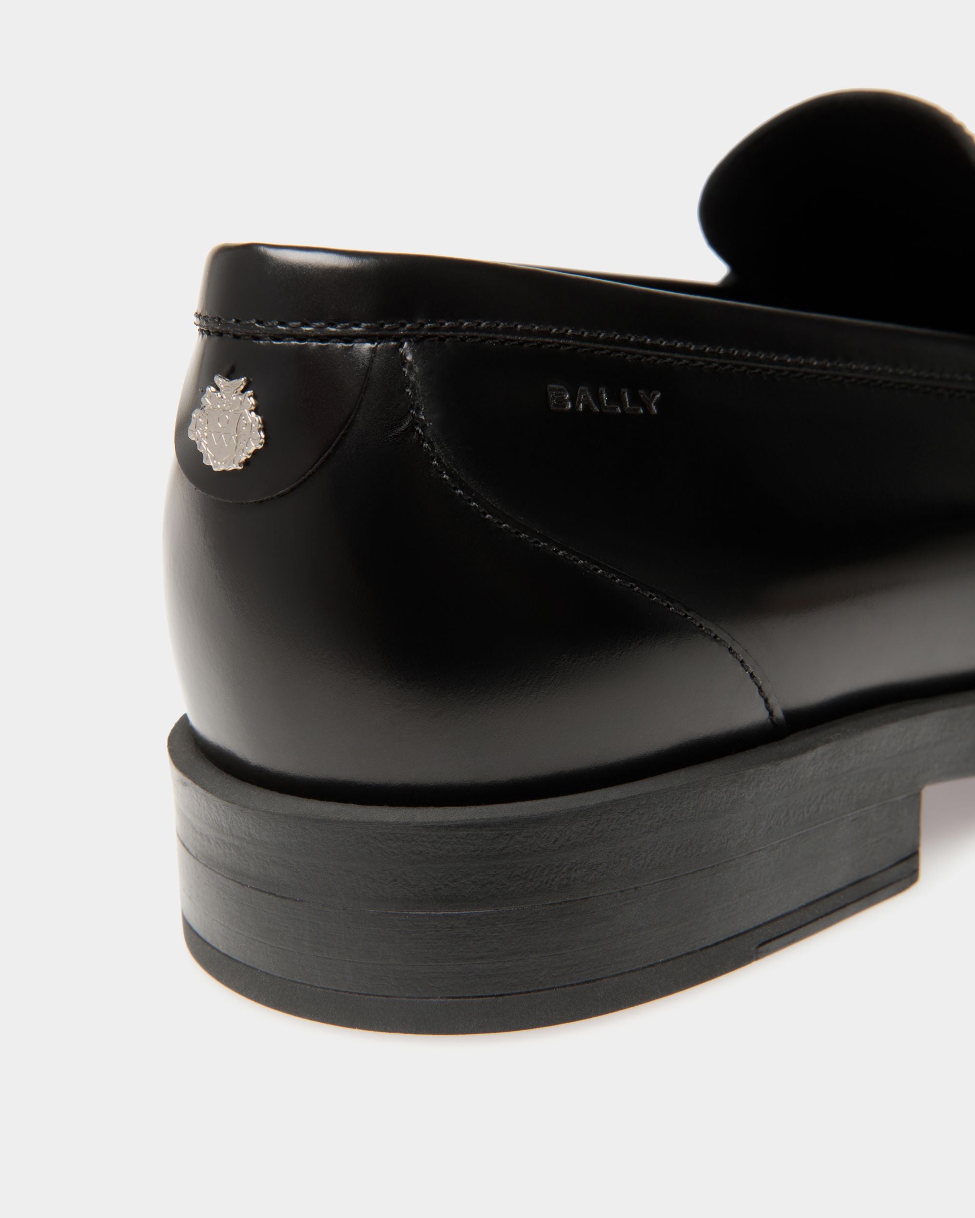 Egli Loafer In Black Leather - Women's - Bally - 08