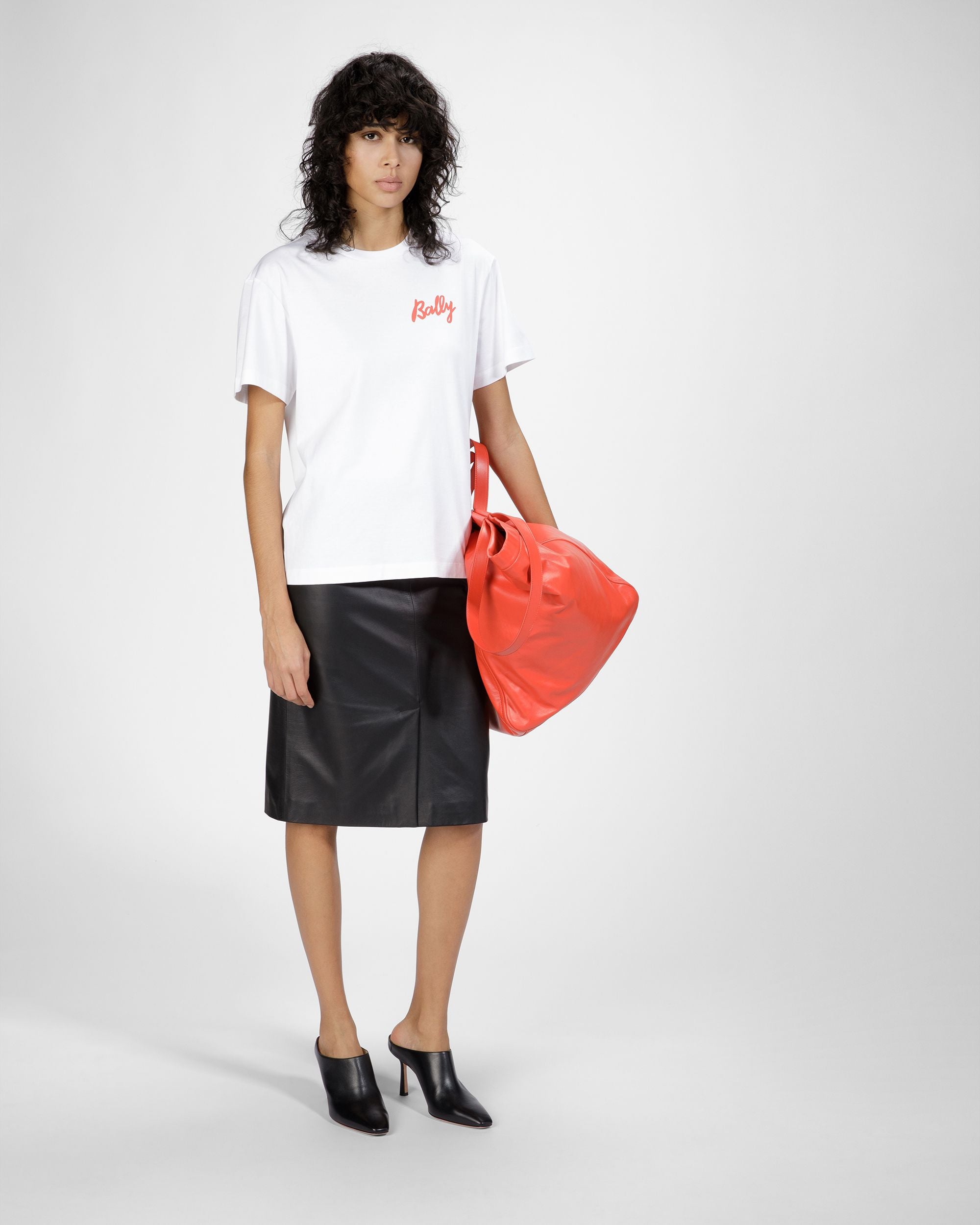Cotton T-Shirt - Women's - Bally - 02