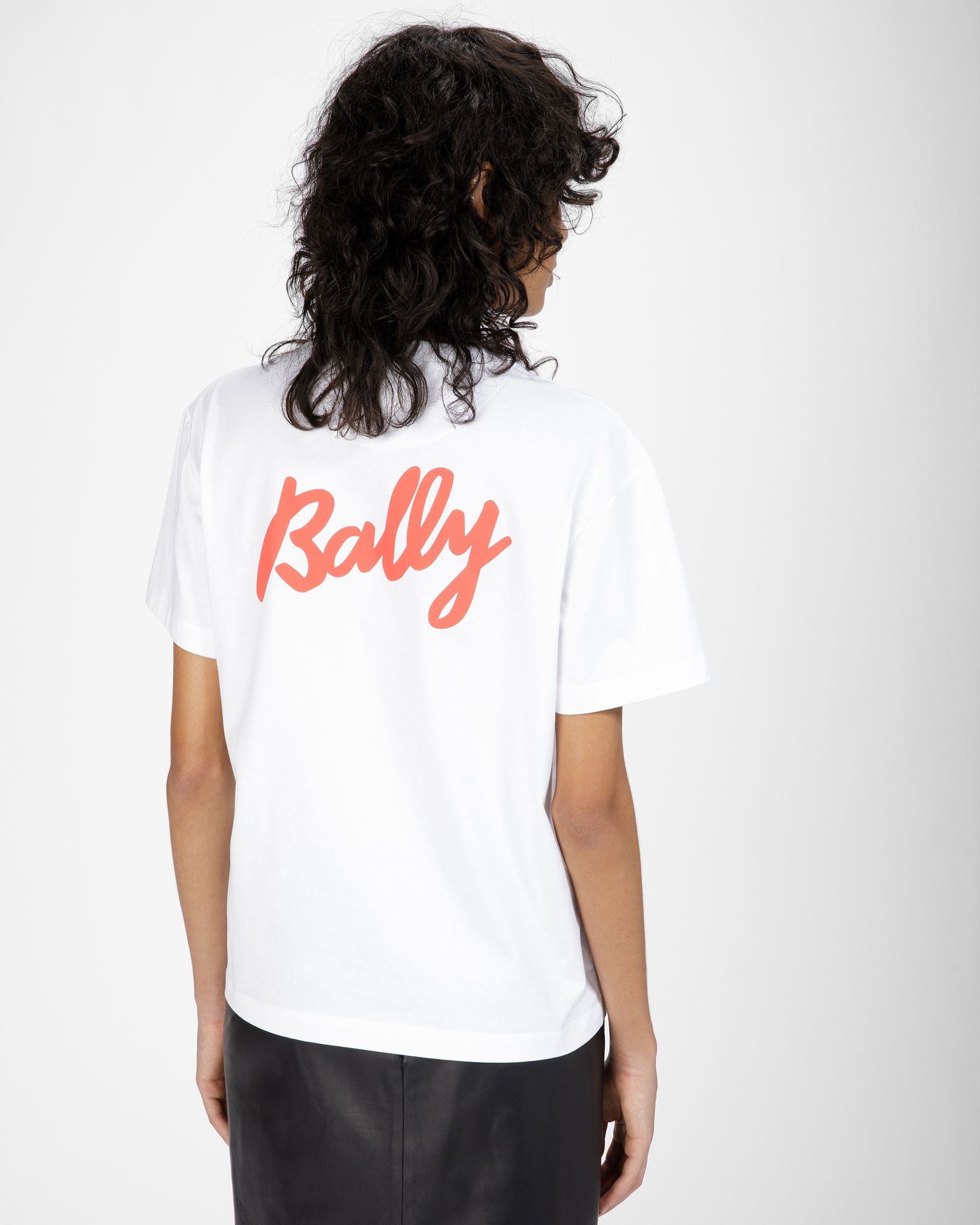 Cotton T-Shirt - Women's - Bally - 05